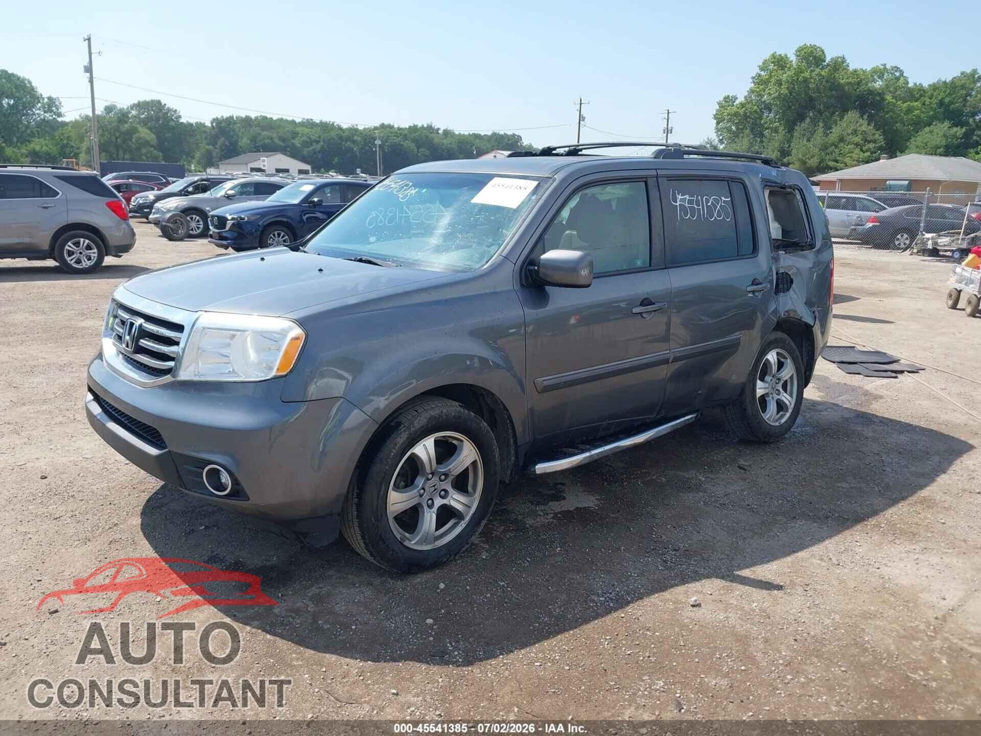 HONDA PILOT 2012 - 5FNYF4H59CB083992
