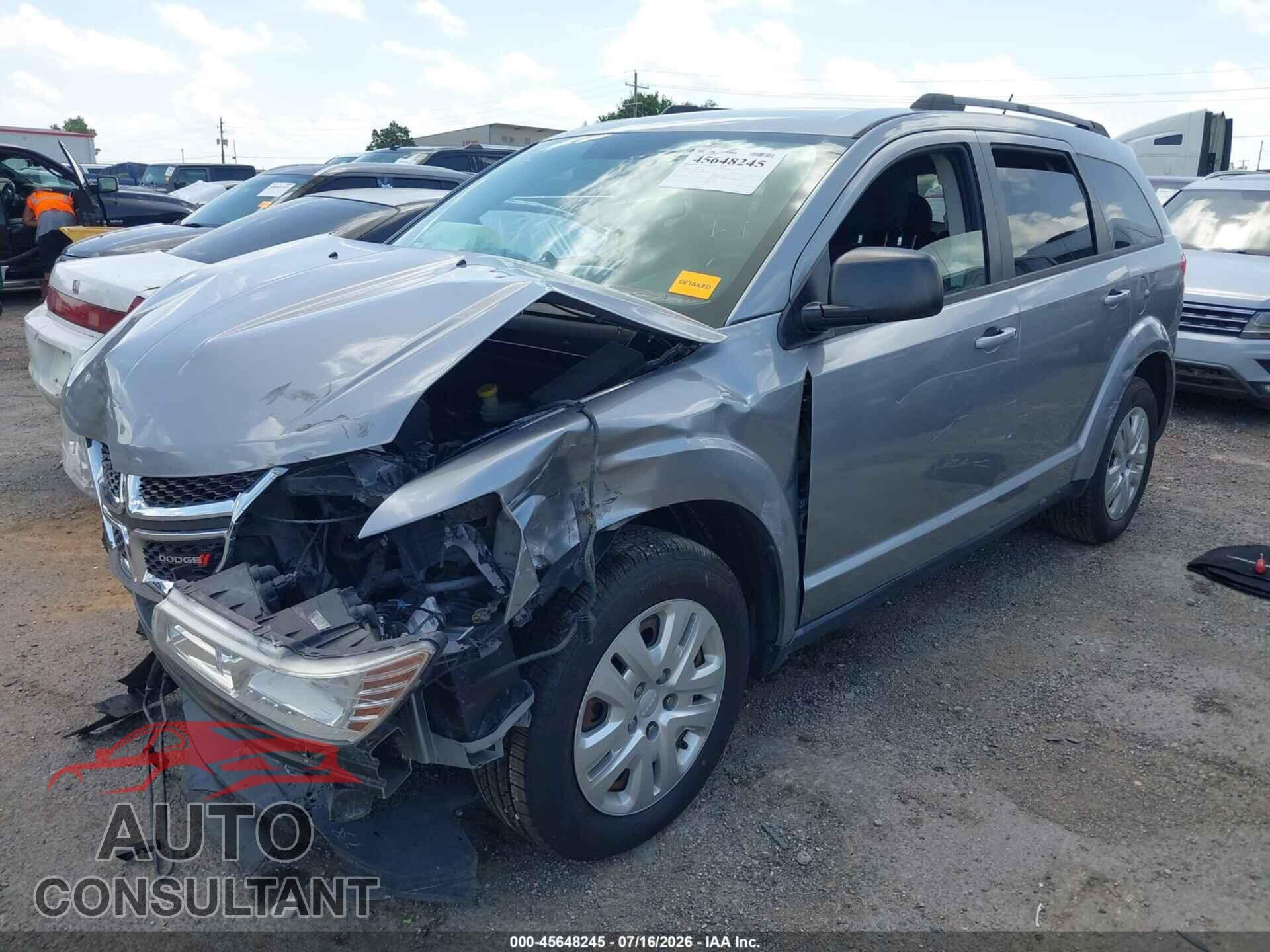 DODGE JOURNEY 2017 - 3C4PDCAB3HT603284