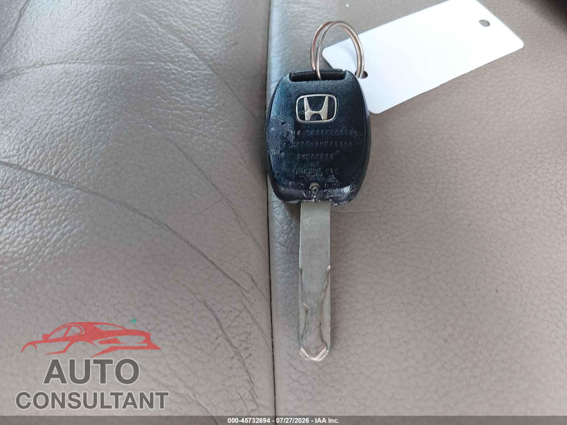 HONDA PILOT 2012 - 5FNYF3H64CB016252