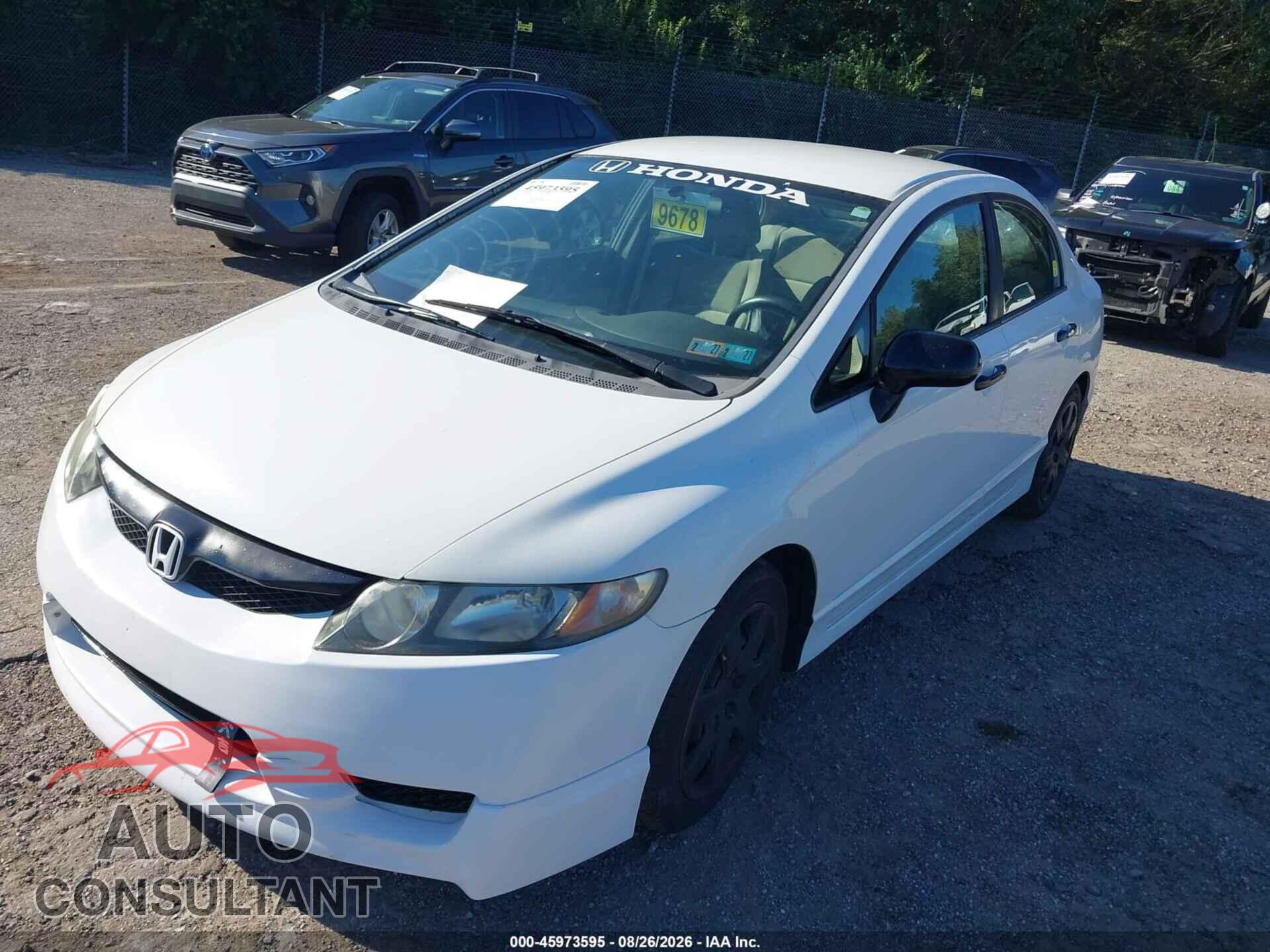 HONDA CIVIC 2010 - 19XFA1E50AE007783