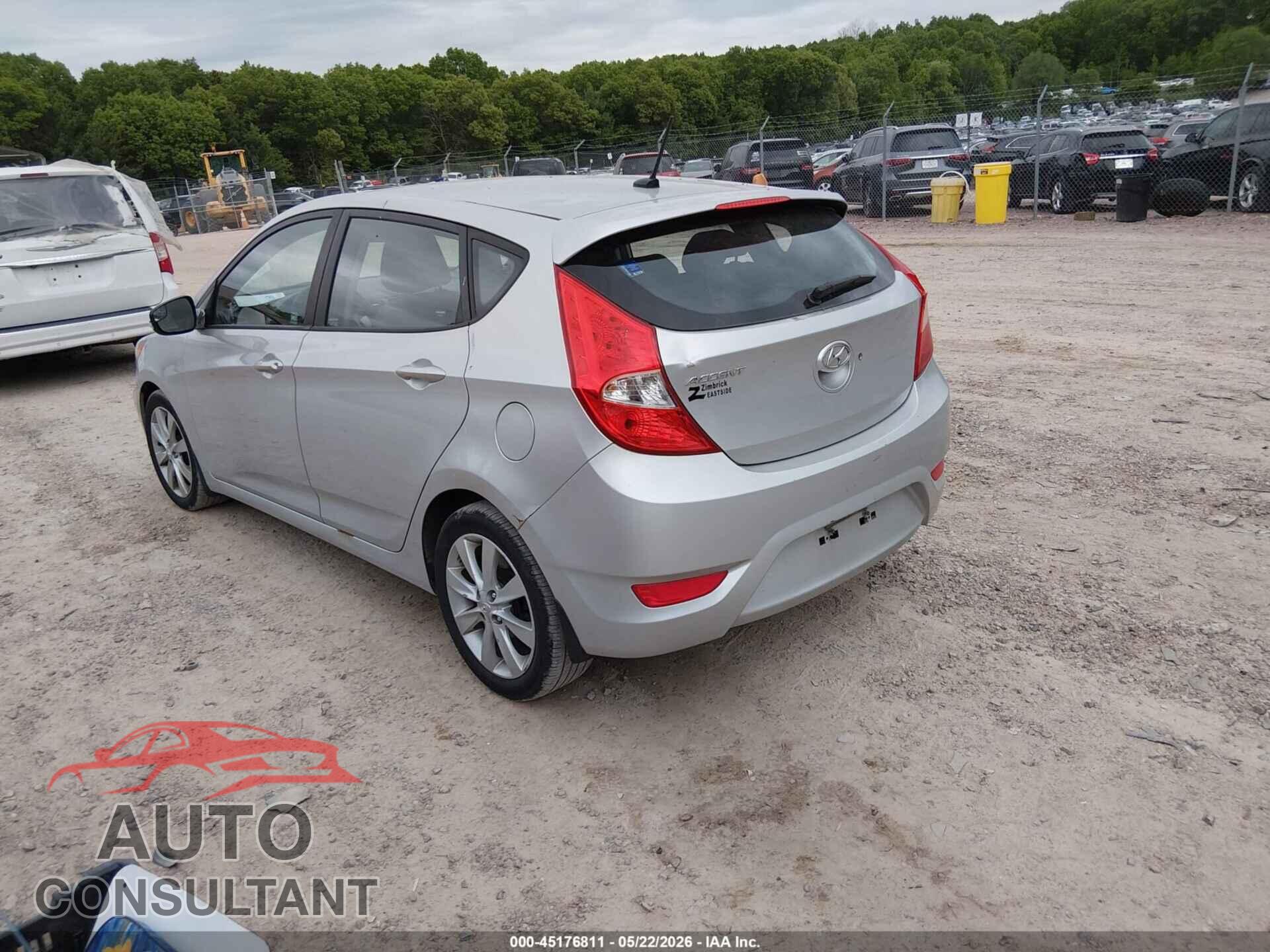 HYUNDAI ACCENT 2014 - KMHCU5AE9EU146174