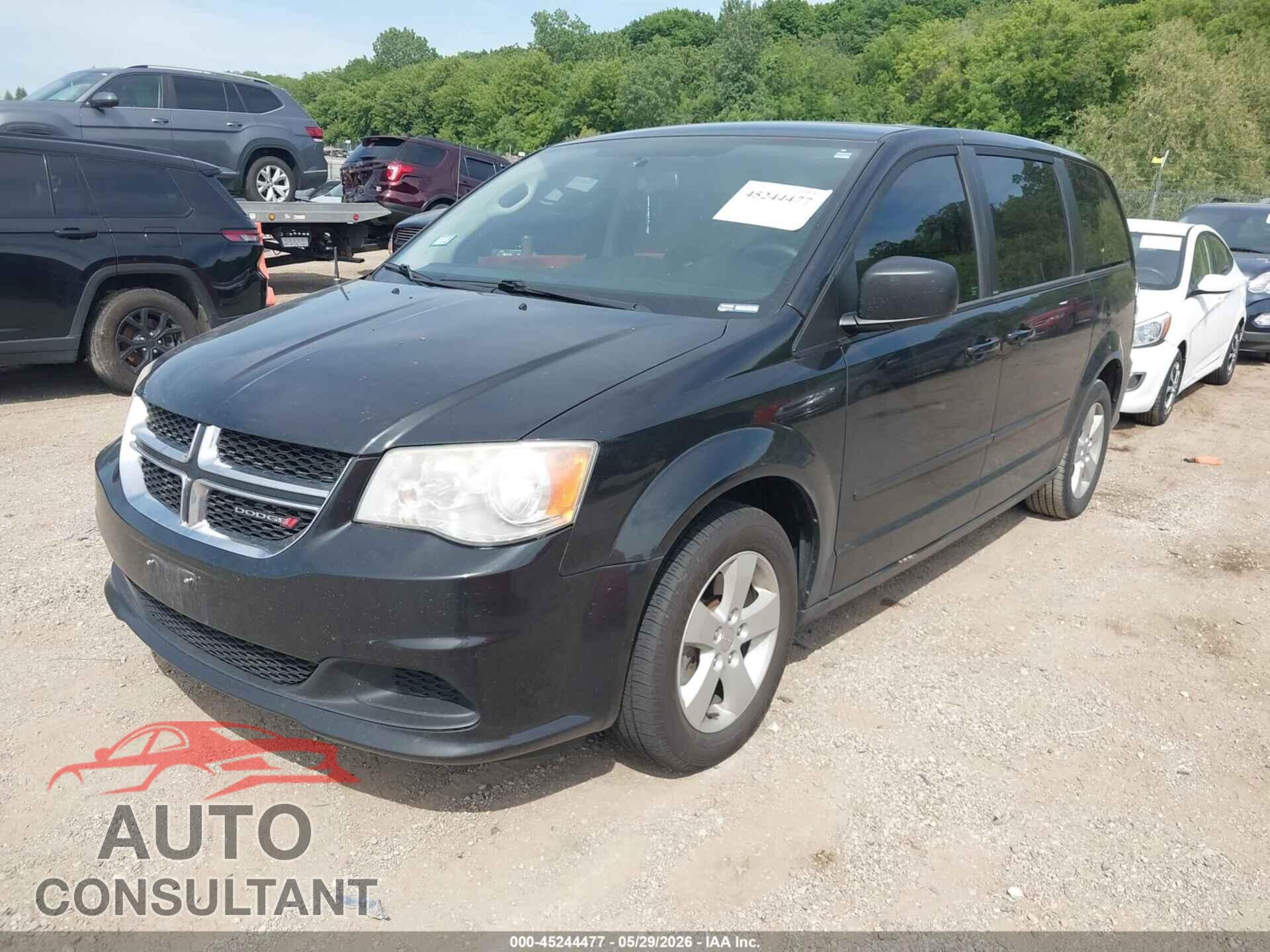 DODGE GRAND CARAVAN 2013 - 2C4RDGBG3DR601977