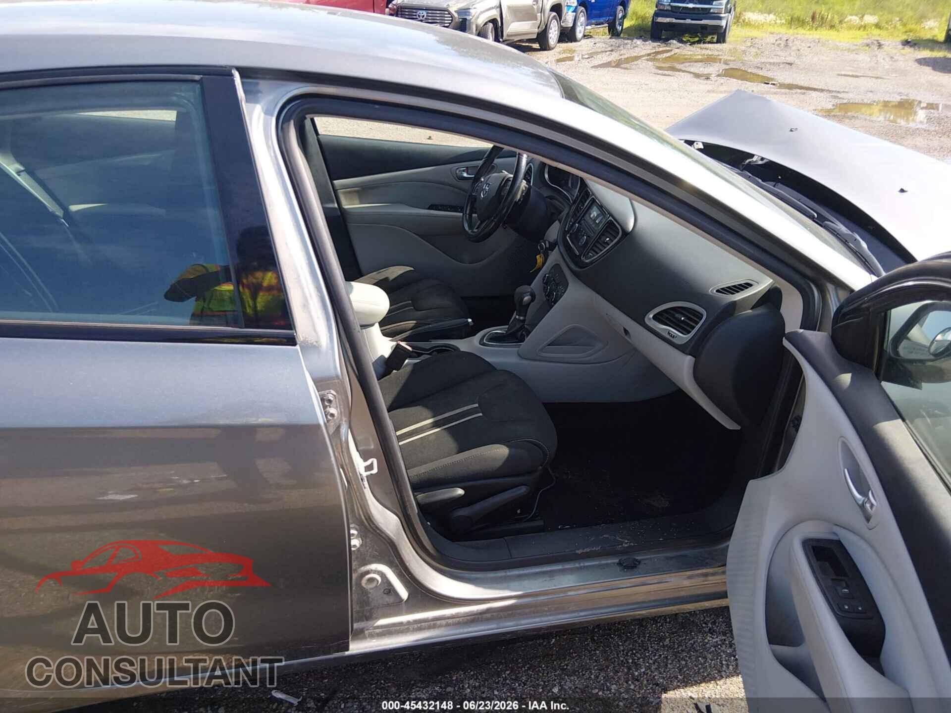 DODGE DART 2013 - 1C3CDFBA1DD299527