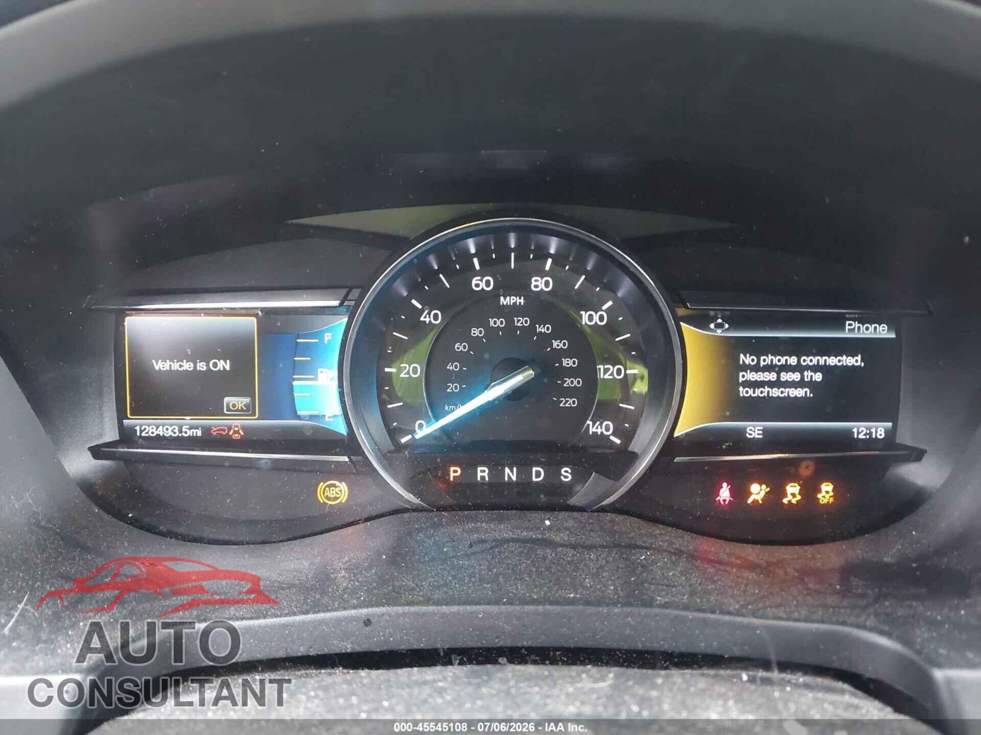 FORD EXPLORER 2018 - 1FM5K8D86JGA29862