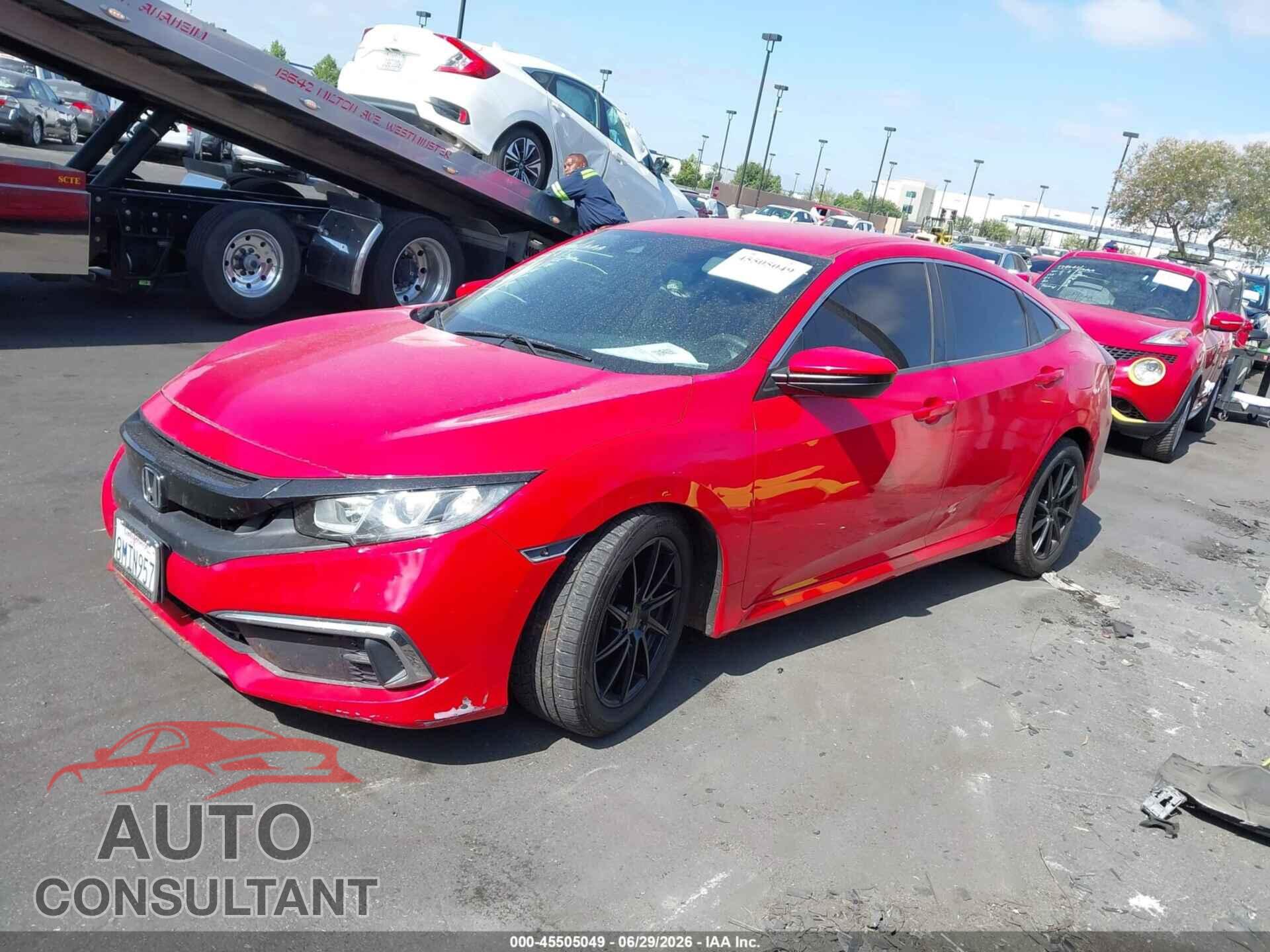 HONDA CIVIC 2019 - 2HGFC2F60KH512642