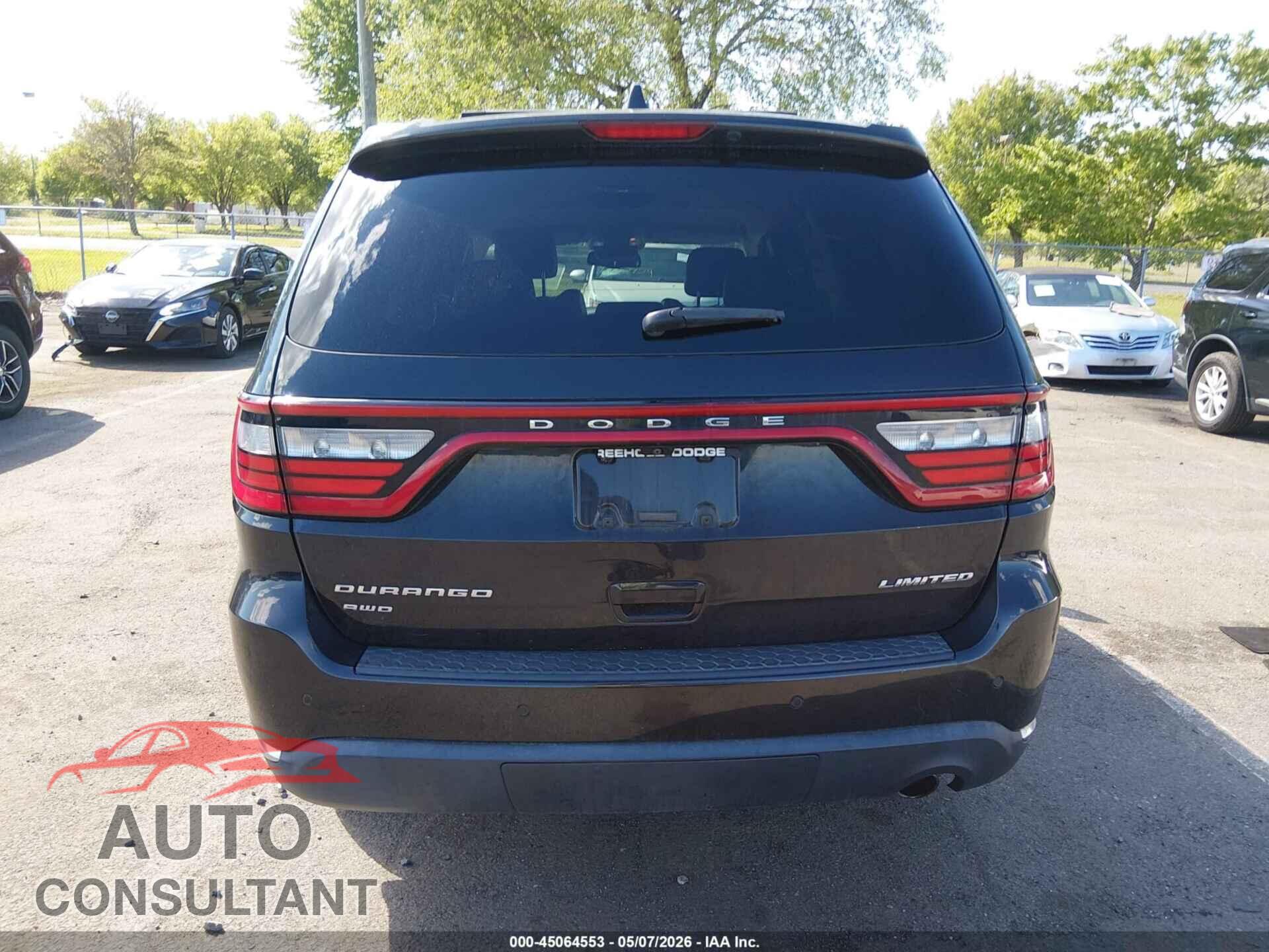 DODGE DURANGO 2016 - 1C4RDJDG5GC353609