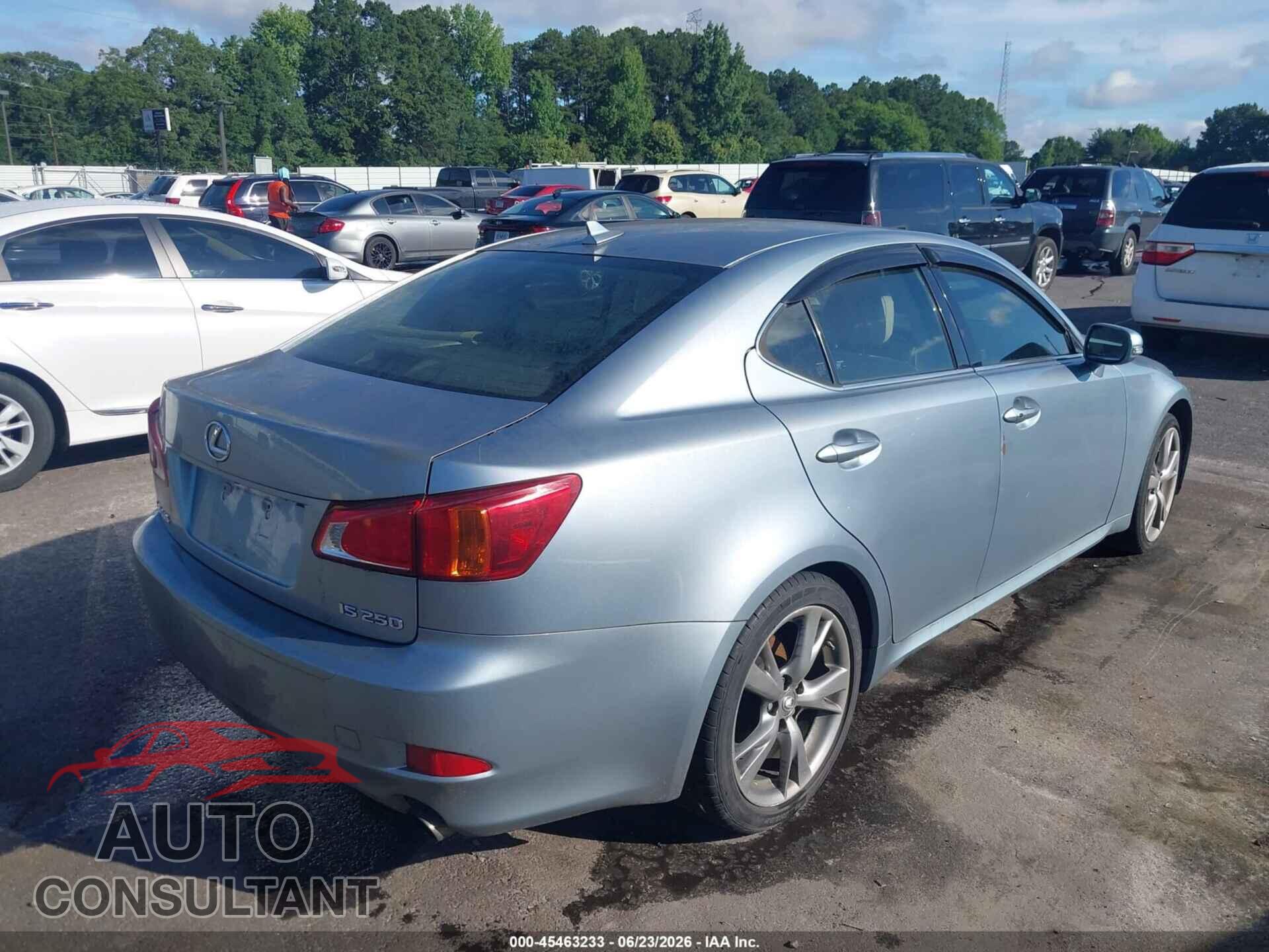 LEXUS IS 250 2010 - JTHBF5C28A2094716
