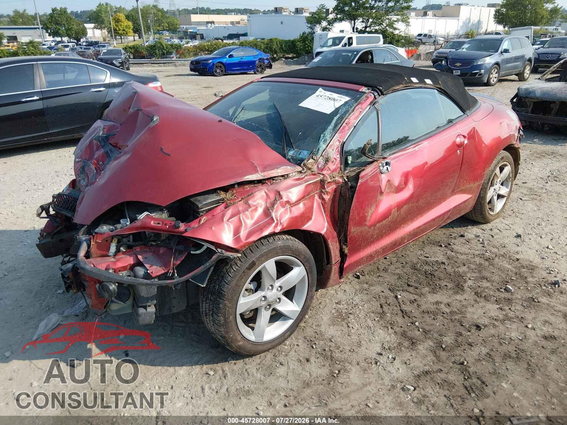 MITSUBISHI ECLIPSE SPYDER 2009 - 4A3AL25F19E042310