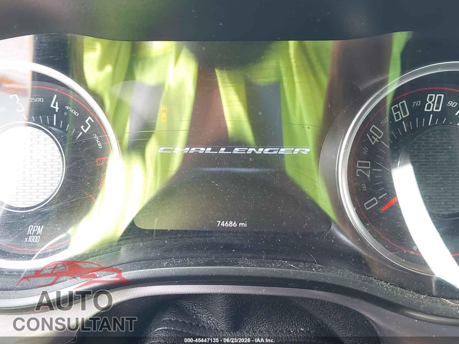 DODGE CHALLENGER 2020 - 2C3CDZBT7LH124638