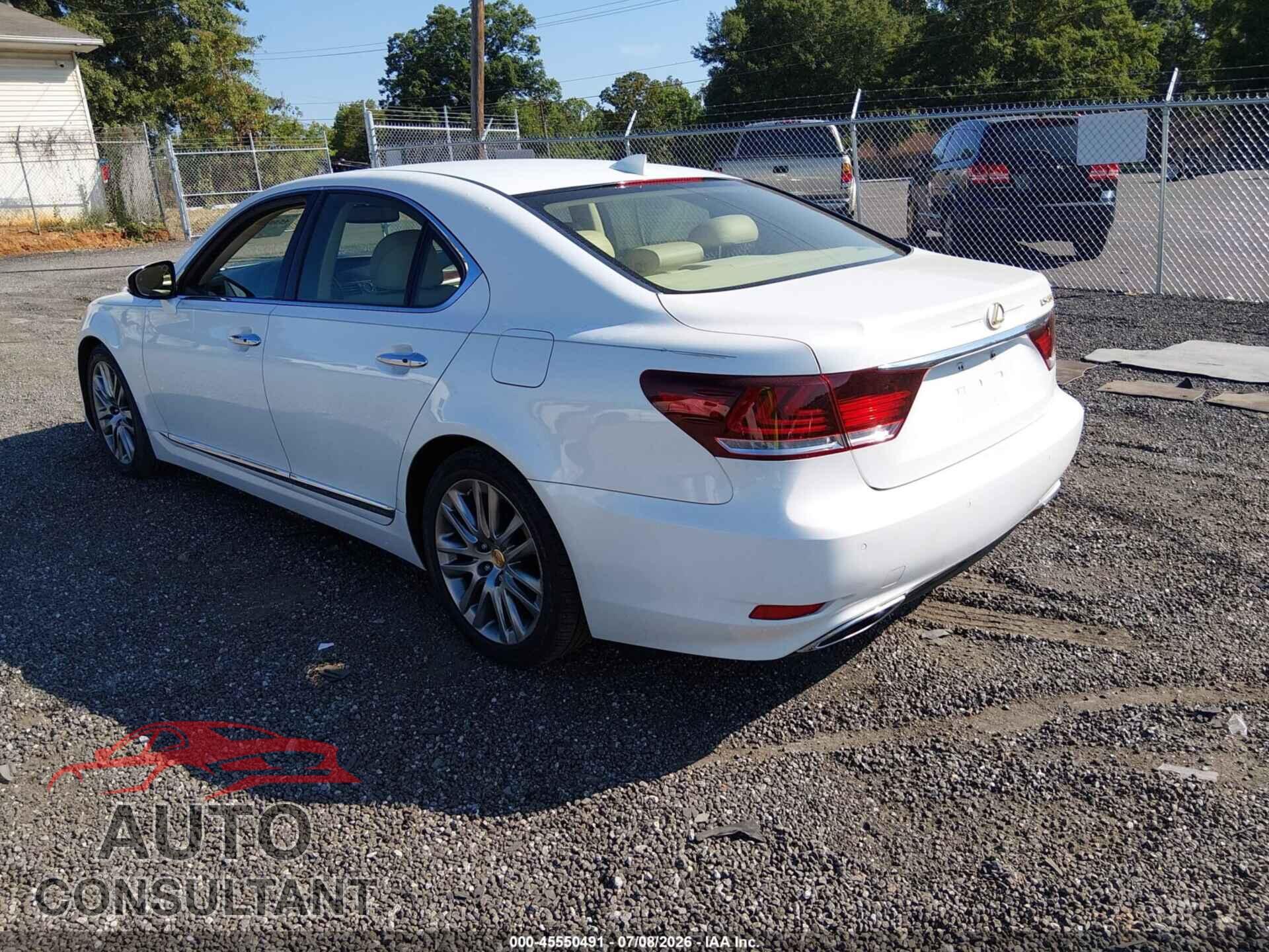 LEXUS LS 460 2014 - JTHBL5EF9E5128580