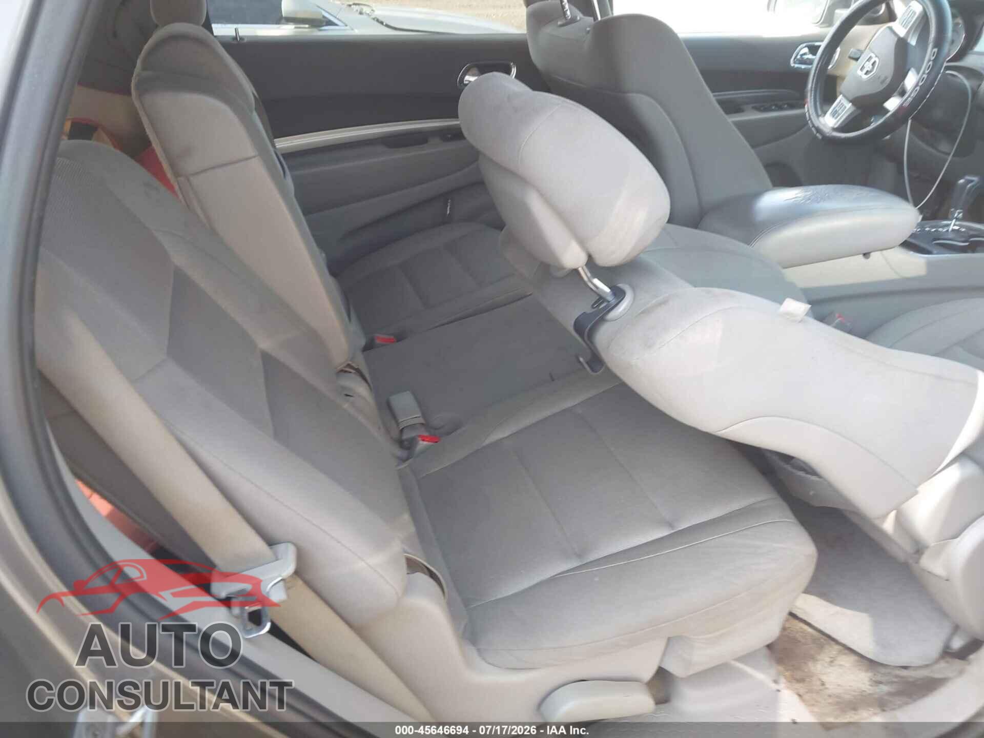 DODGE DURANGO 2012 - 1C4RDJAG3CC193230
