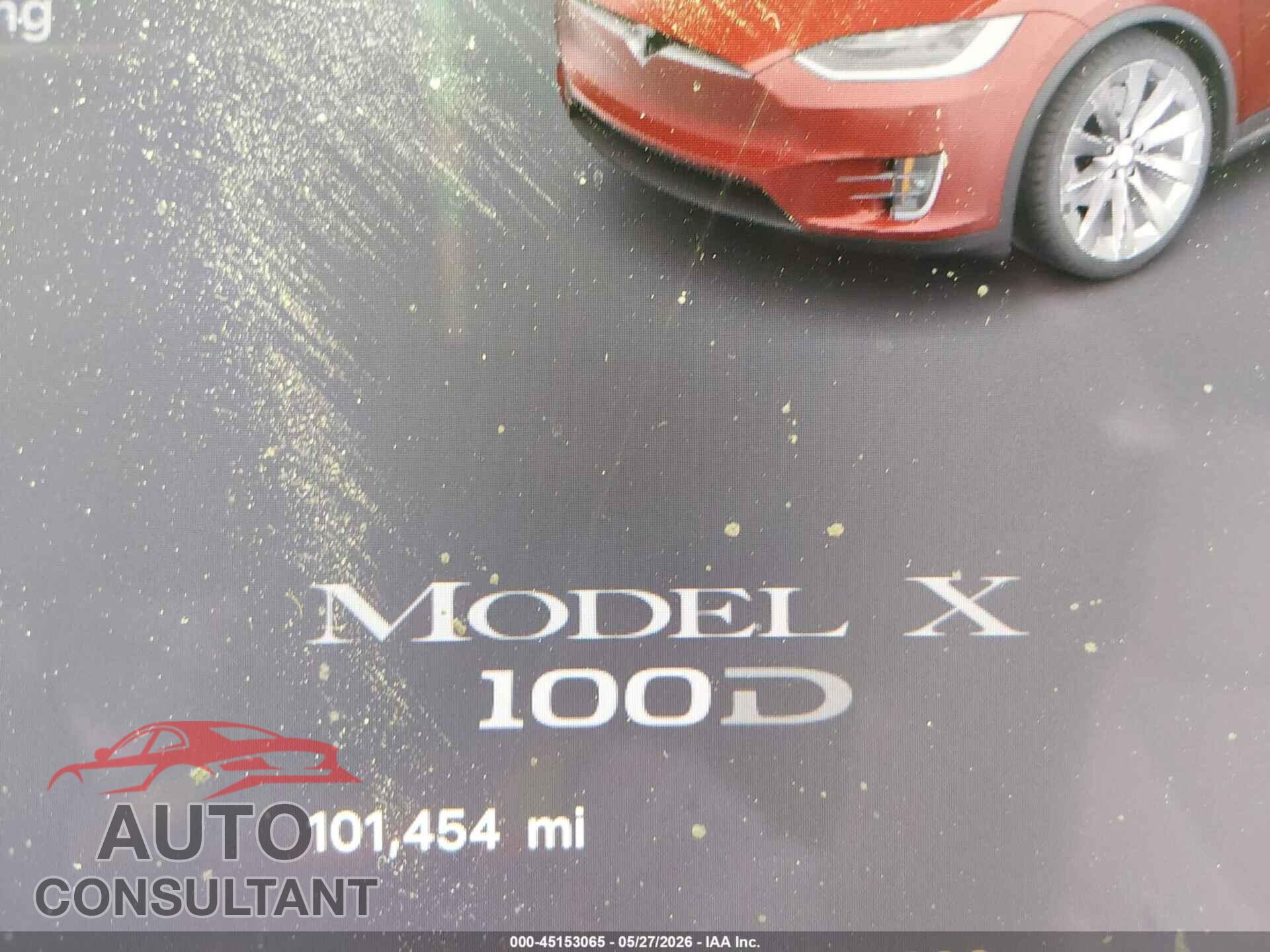 TESLA MODEL X 2017 - 5YJXCDE2XHF066690