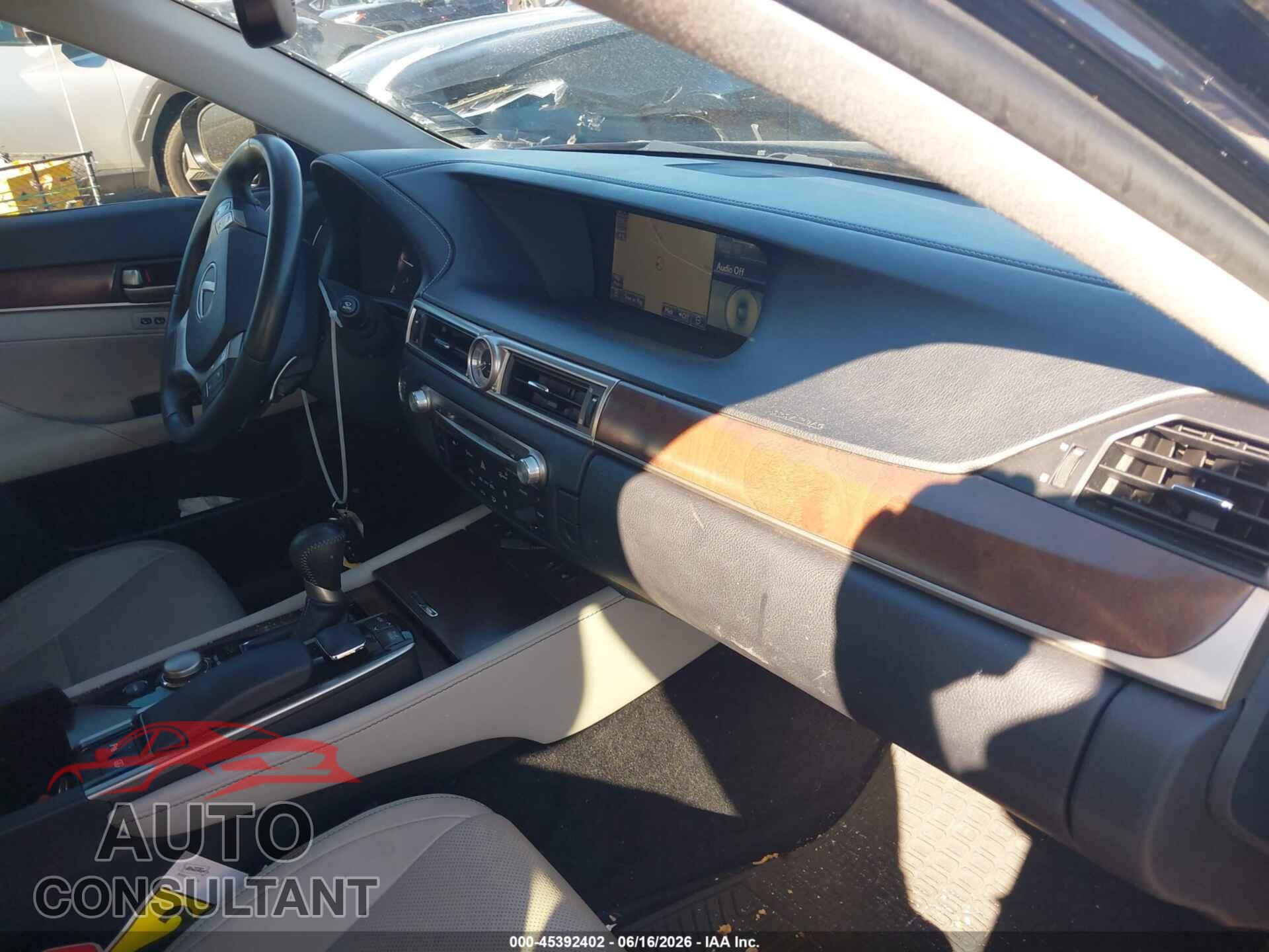 LEXUS GS 350 2013 - JTHCE1BL2D5003470