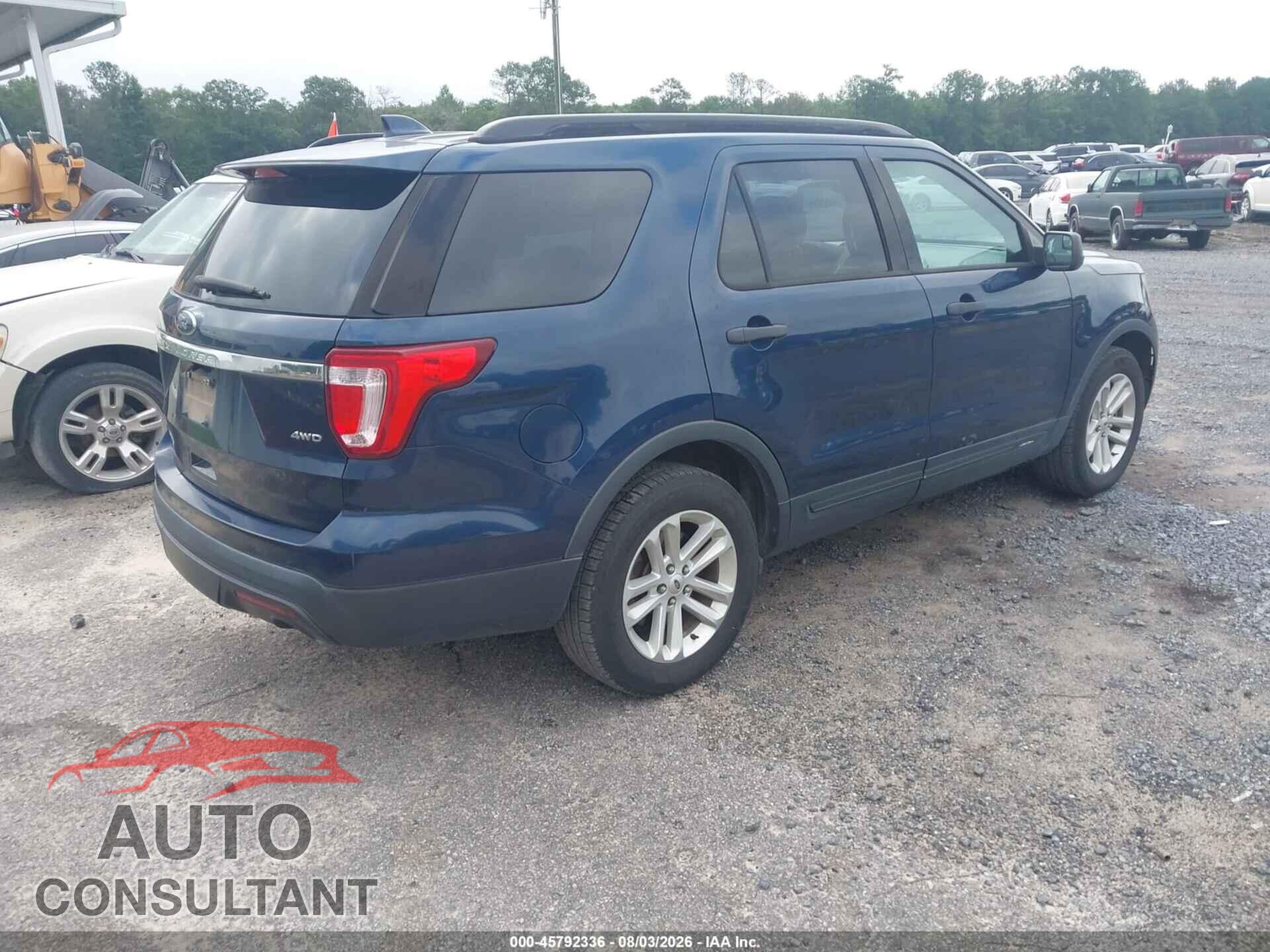 FORD EXPLORER 2017 - 1FM5K8B85HGD23086