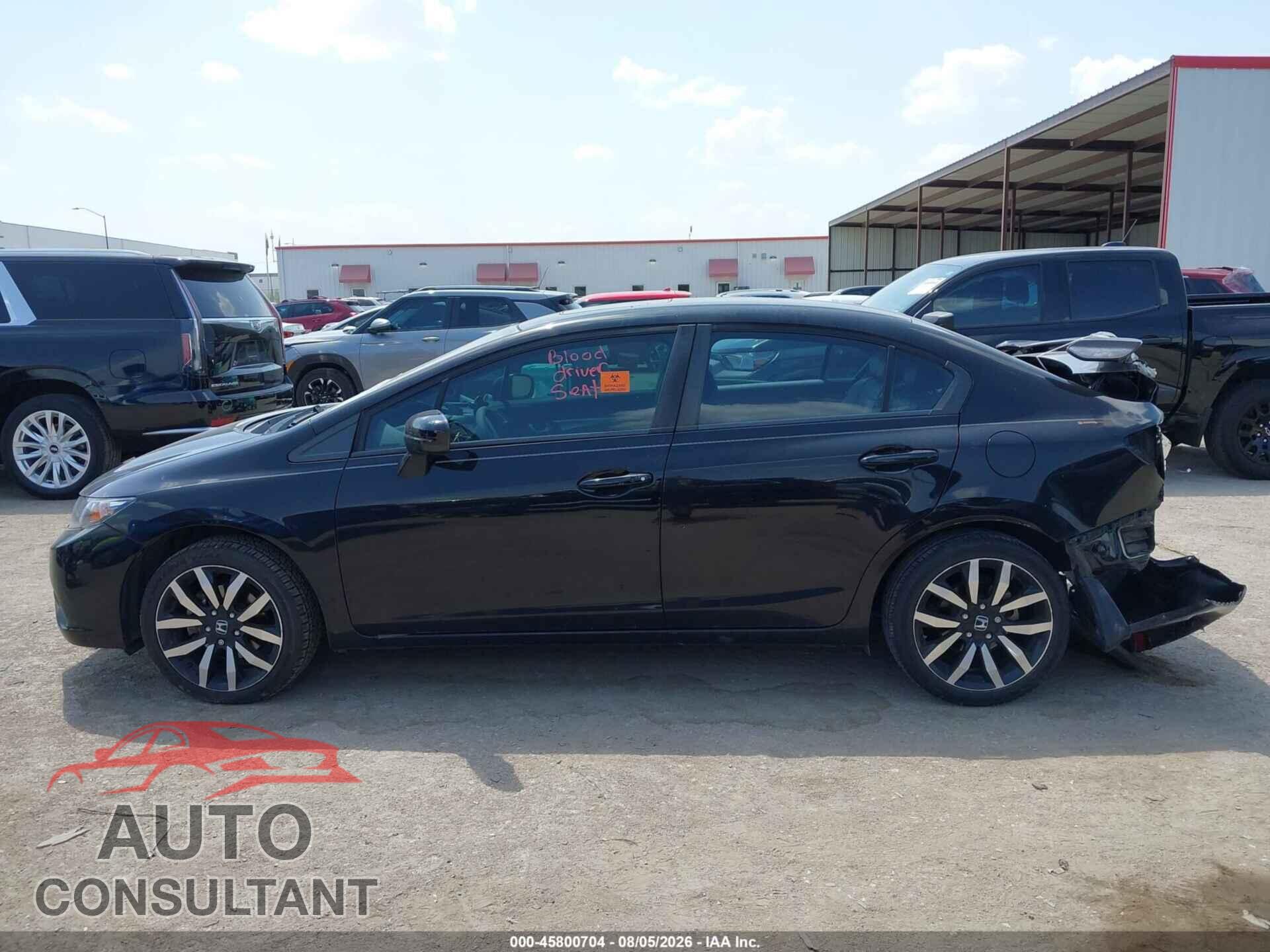 HONDA CIVIC 2015 - 19XFB2F91FE003916