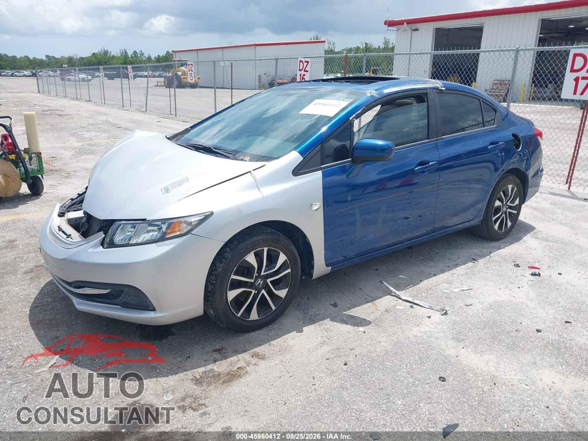 HONDA CIVIC 2014 - 2HGFB2F8XEH559380