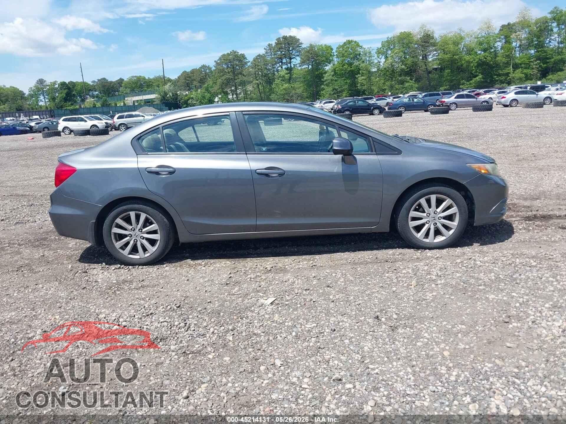 HONDA CIVIC 2012 - 2HGFB2F85CH316136