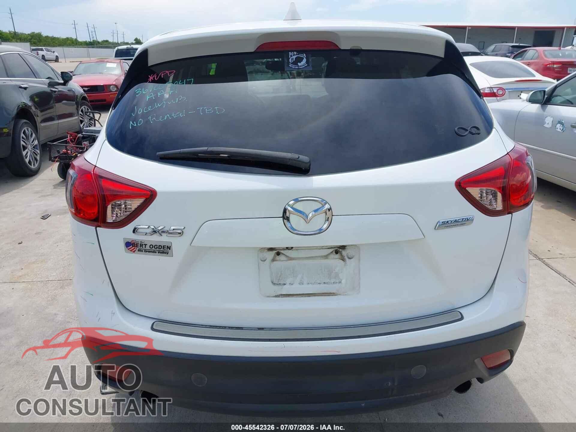 MAZDA CX-5 2013 - JM3KE2CE9D0123497