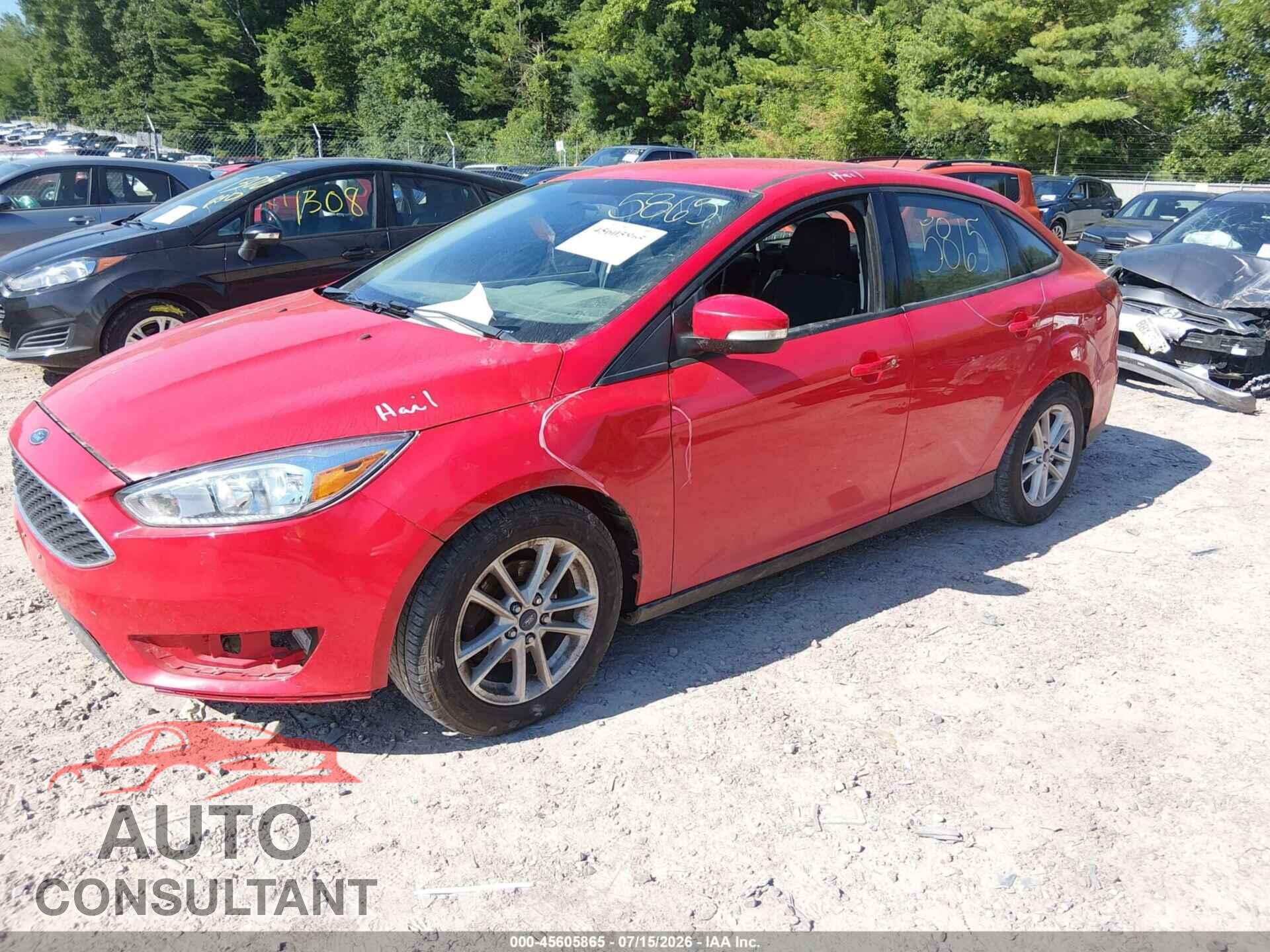 FORD FOCUS 2016 - 1FADP3F27GL275743