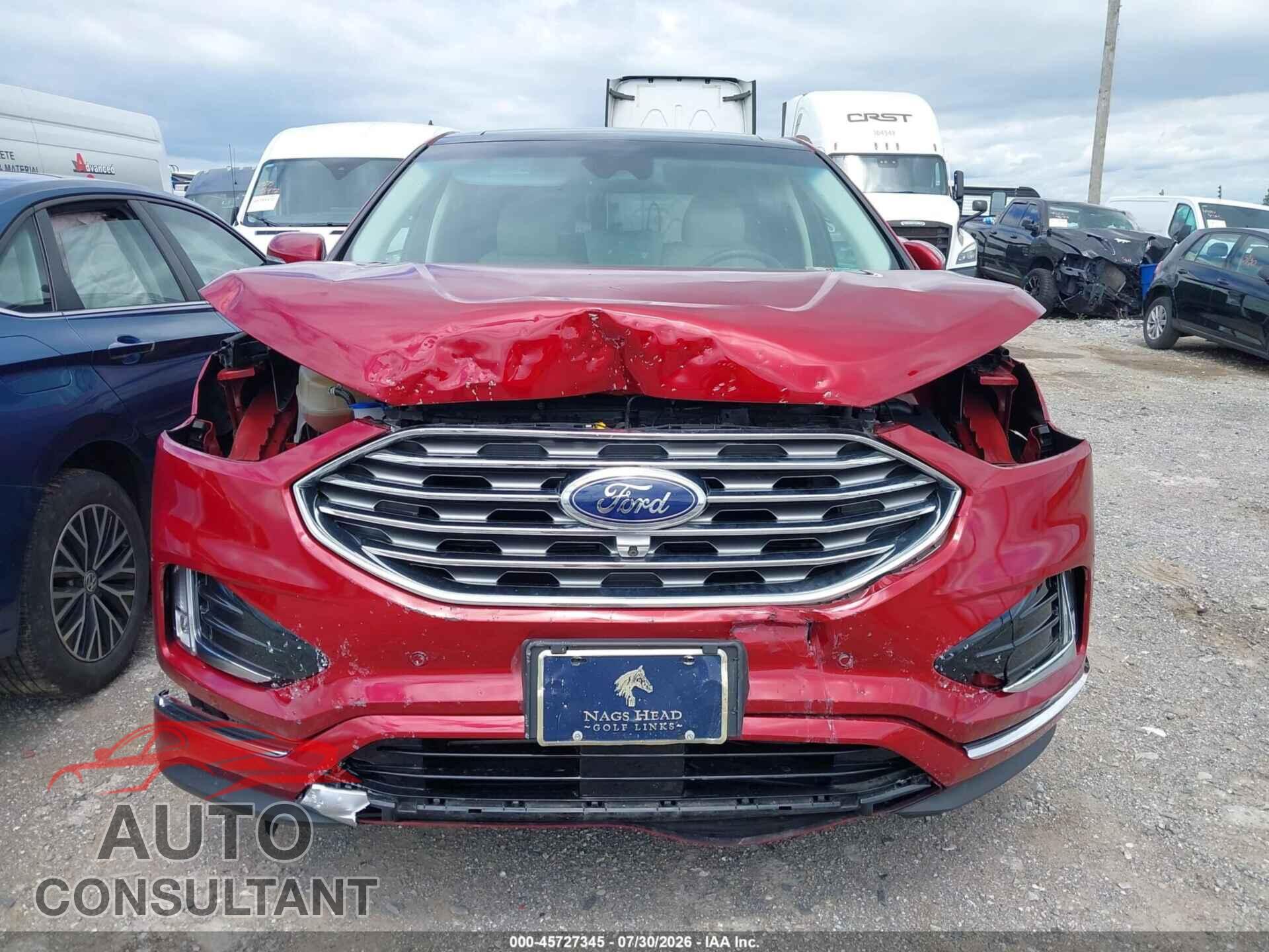 FORD EDGE 2019 - 2FMPK4K91KBB49879