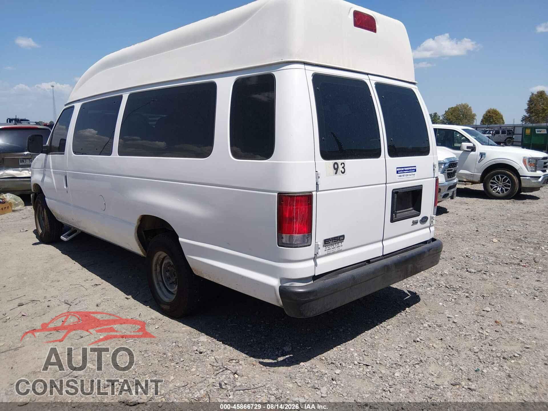 FORD E-150 2010 - 1FTNS1EW0ADB02718
