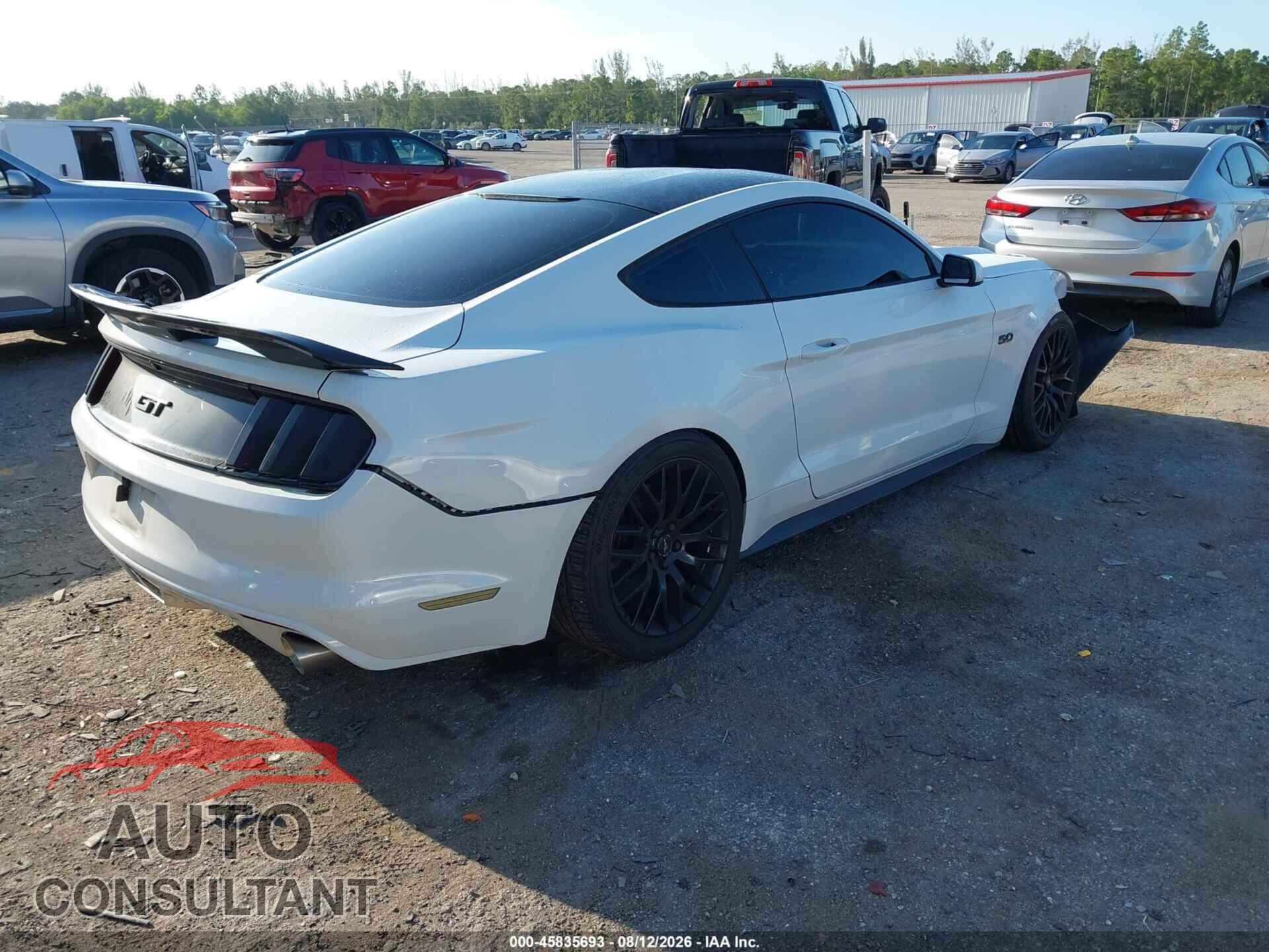 FORD MUSTANG 2017 - 1FA6P8CF2H5301636