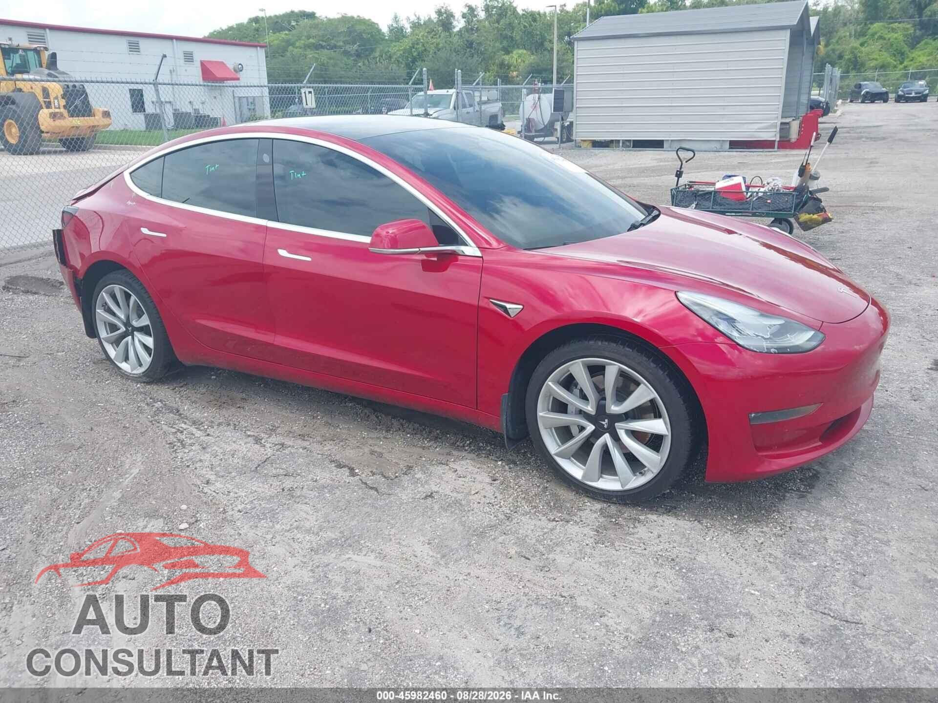 TESLA MODEL 3 2020 - 5YJ3E1EB7LF620428