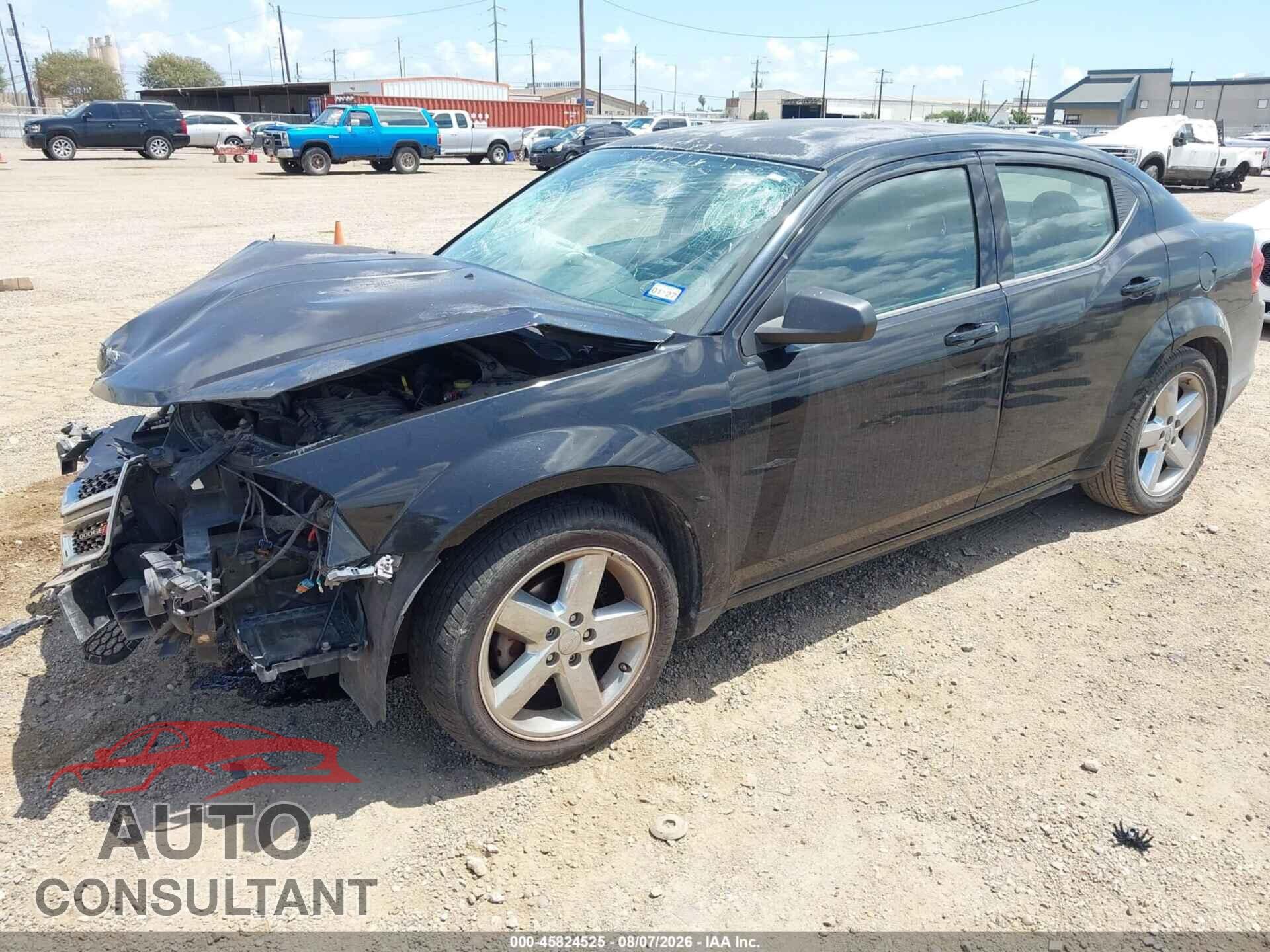DODGE AVENGER 2013 - 1C3CDZAB1DN617698