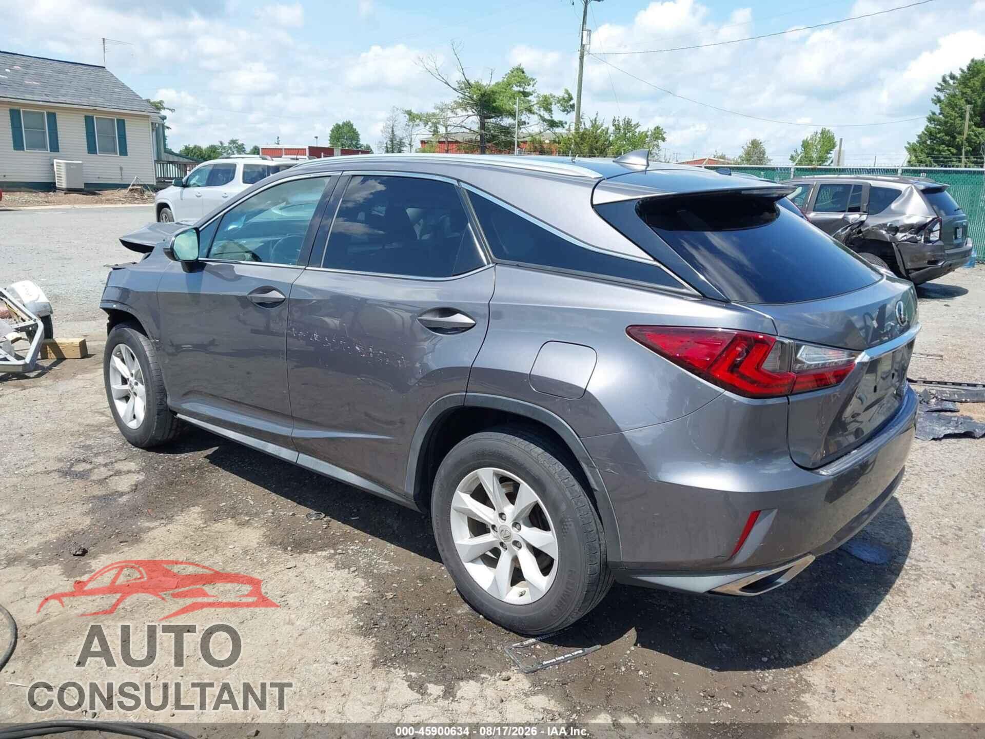LEXUS RX 350 2017 - 2T2BZMCA3HC057980