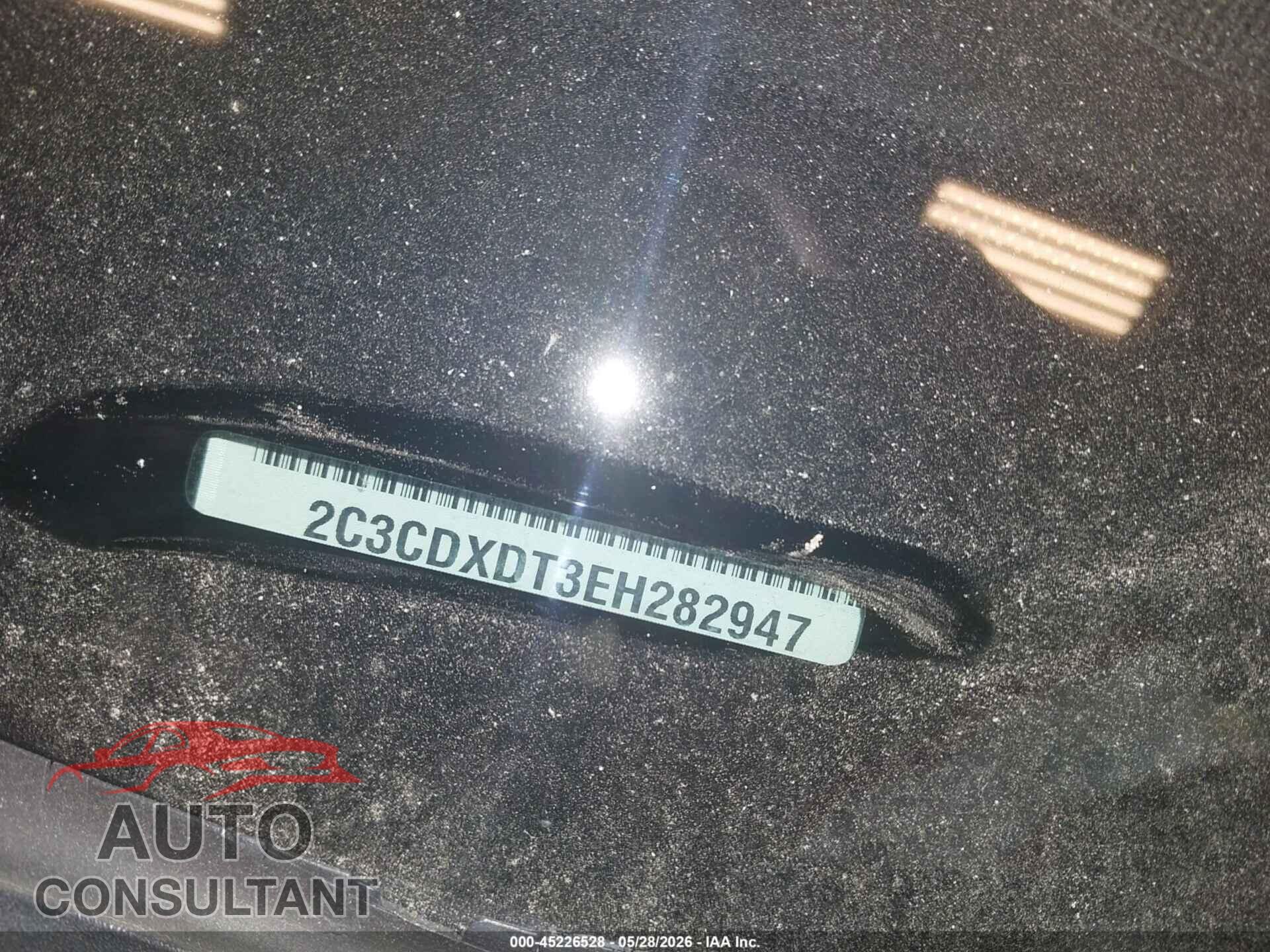 DODGE CHARGER 2014 - 2C3CDXDT3EH282947