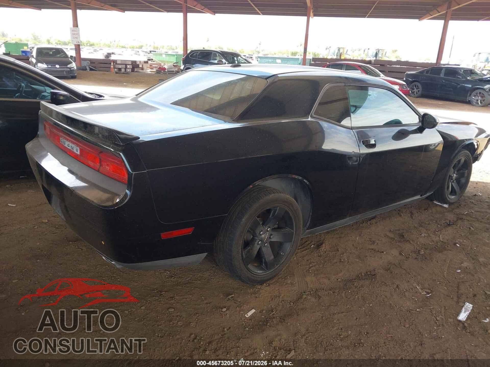 DODGE CHALLENGER 2012 - 2C3CDYAGXCH268330