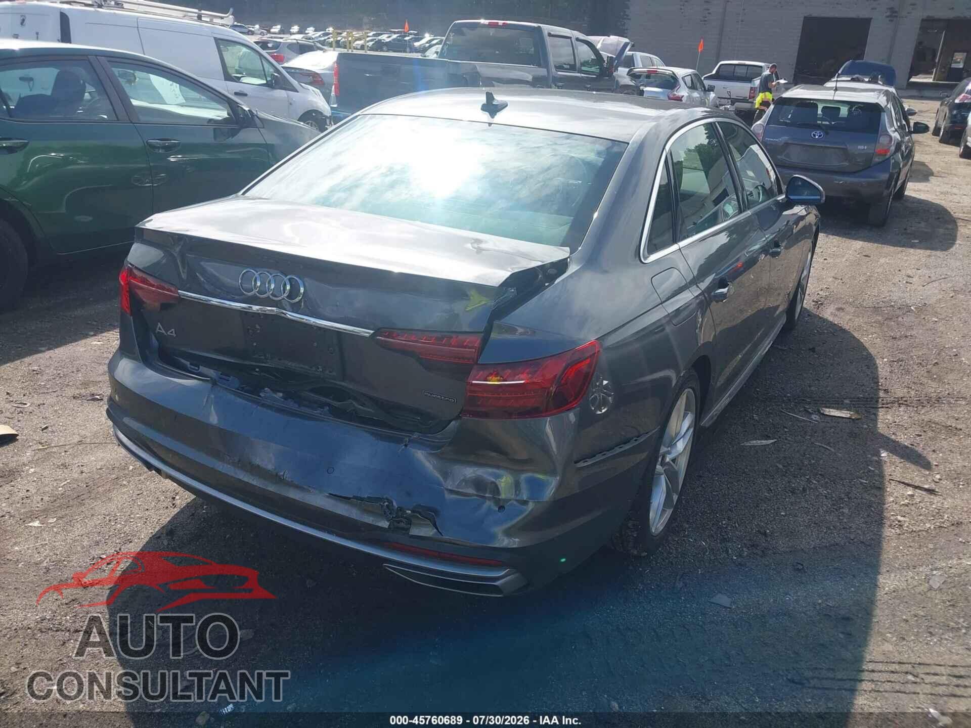 AUDI A4 2023 - WAUDAAF45PN015926
