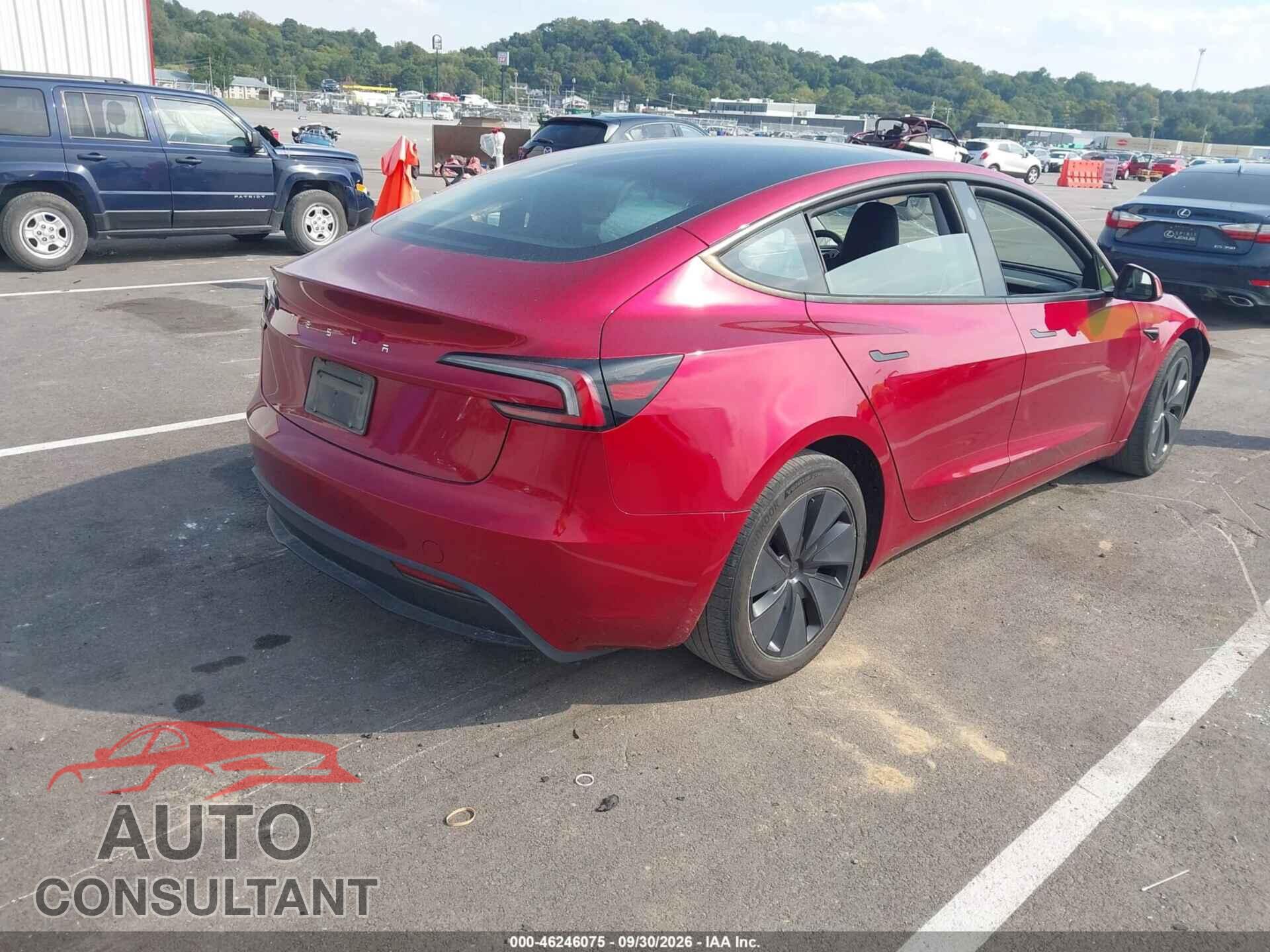 TESLA MODEL 3 2025 - 5YJ3E1EA6SF938806