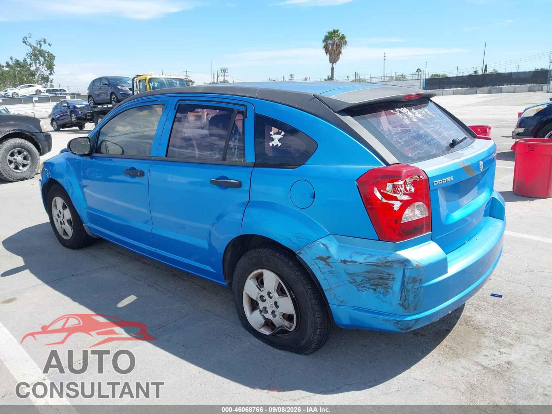 DODGE CALIBER 2009 - 1B3HB28A99D179524