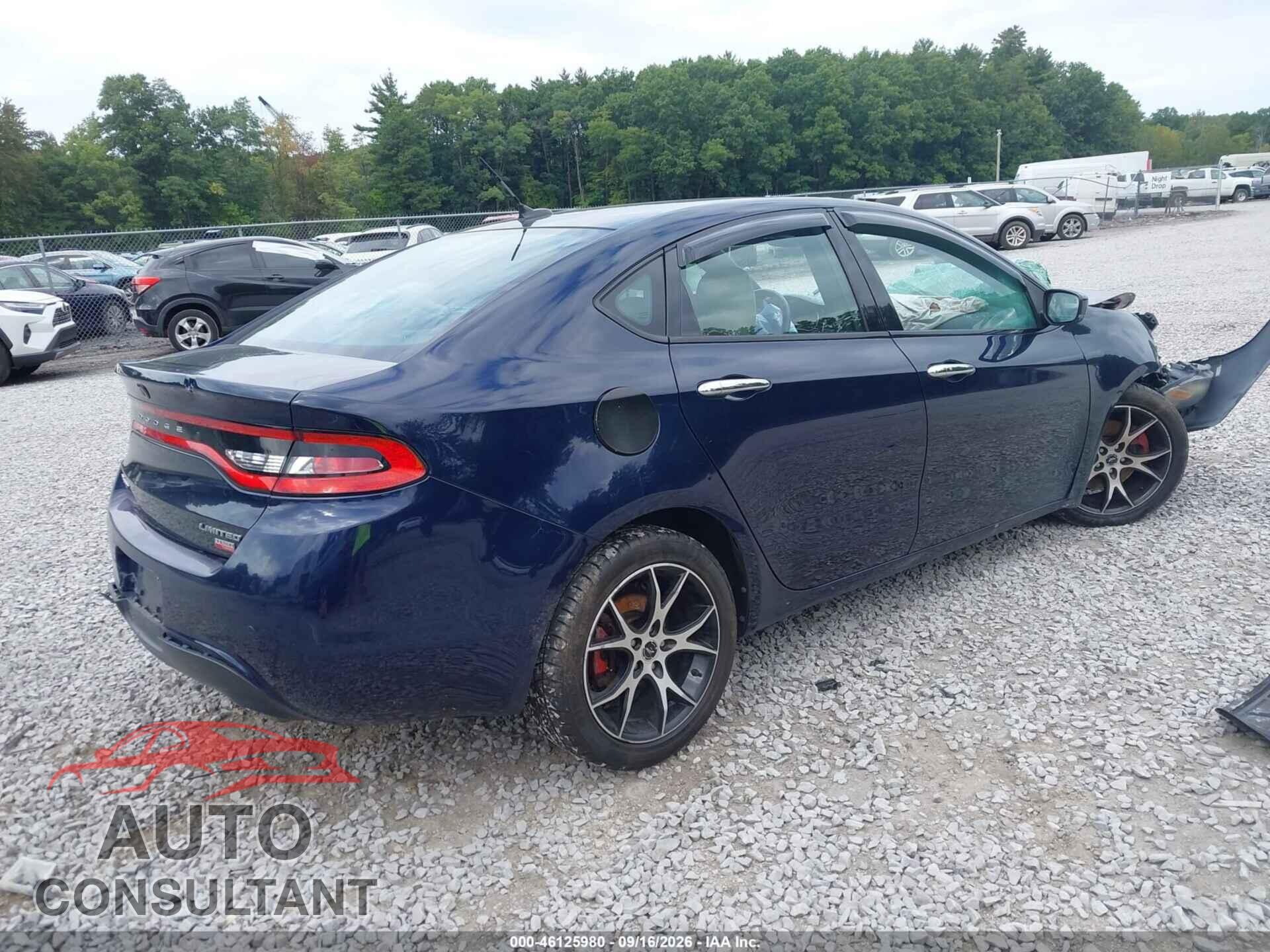 DODGE DART 2013 - 1C3CDFCH4DD155028