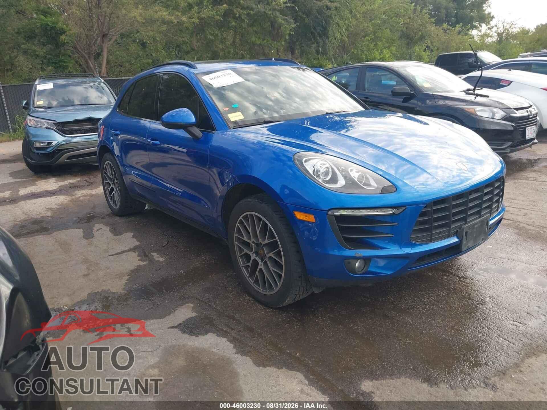 PORSCHE MACAN 2016 - WP1AB2A54GLB41536