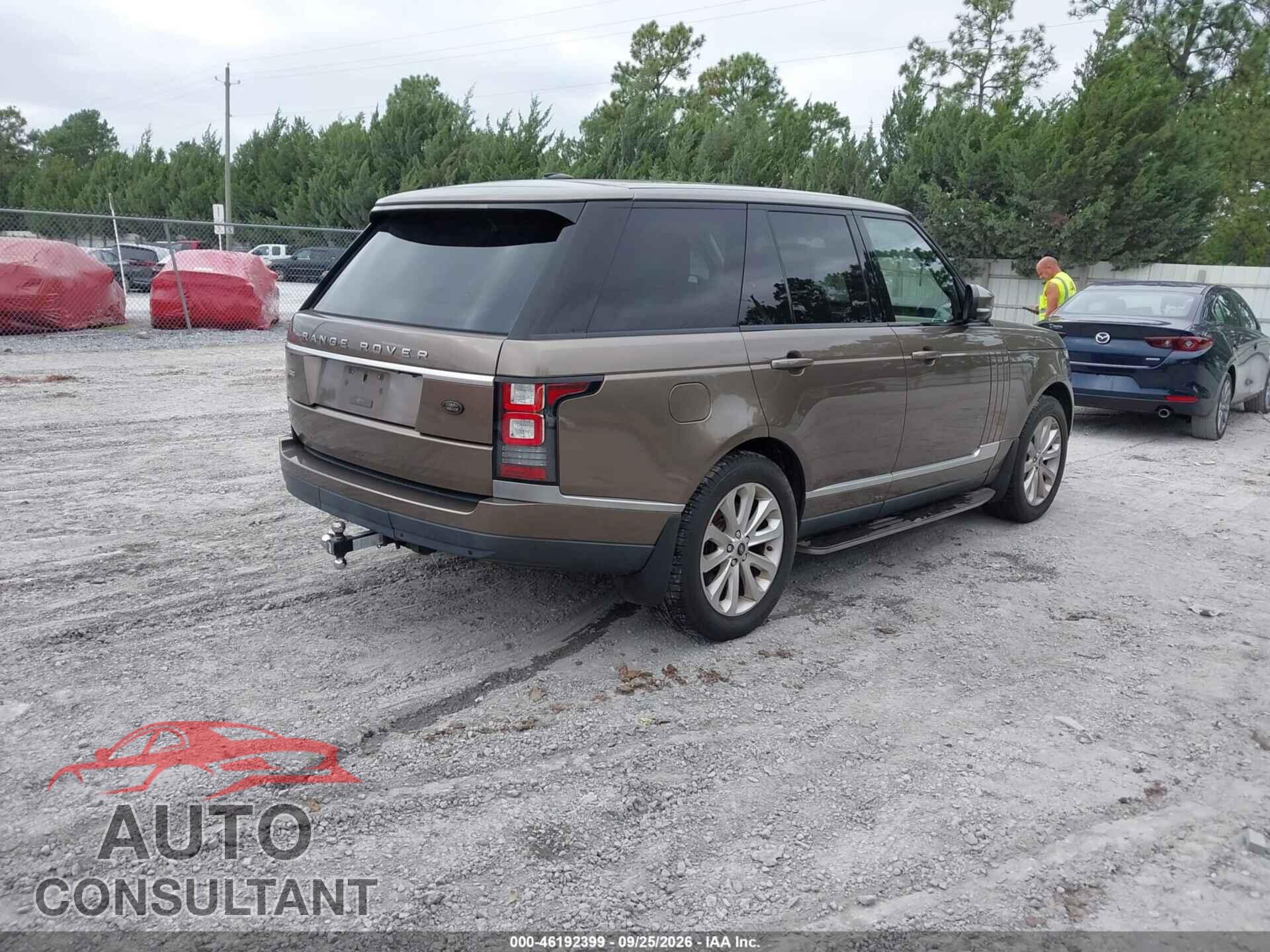 LAND ROVER RANGE ROVER 2013 - SALGS2DF5DA109887