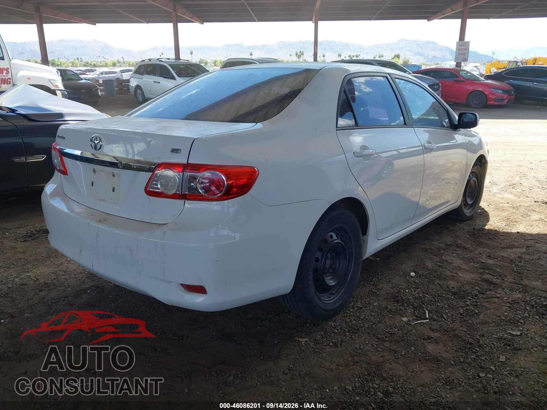 TOYOTA COROLLA 2012 - 5YFBU4EEXCP073413
