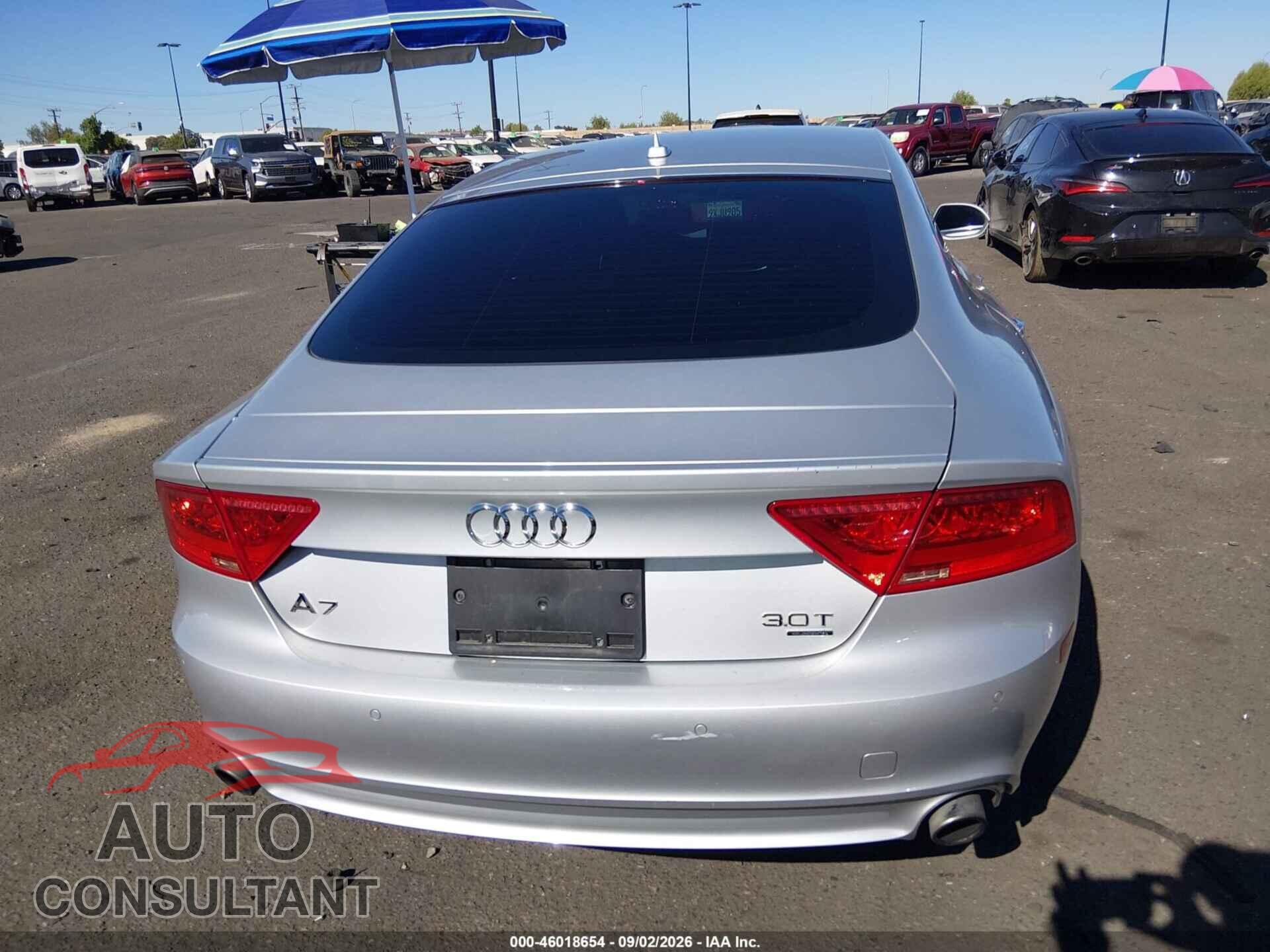 AUDI A7 2013 - WAUYGAFC8DN036658