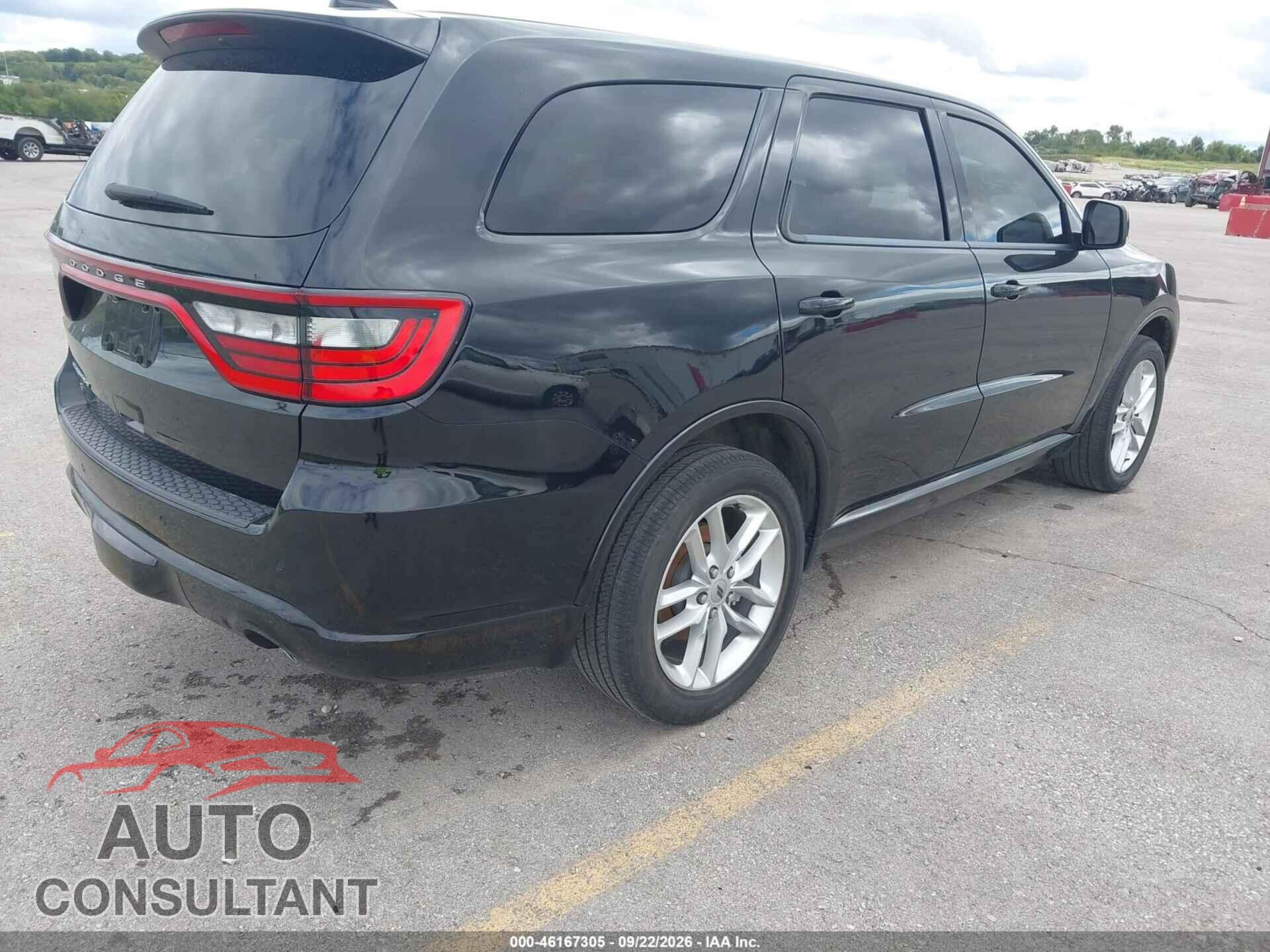 DODGE DURANGO 2022 - 1C4RDJDG3NC133317