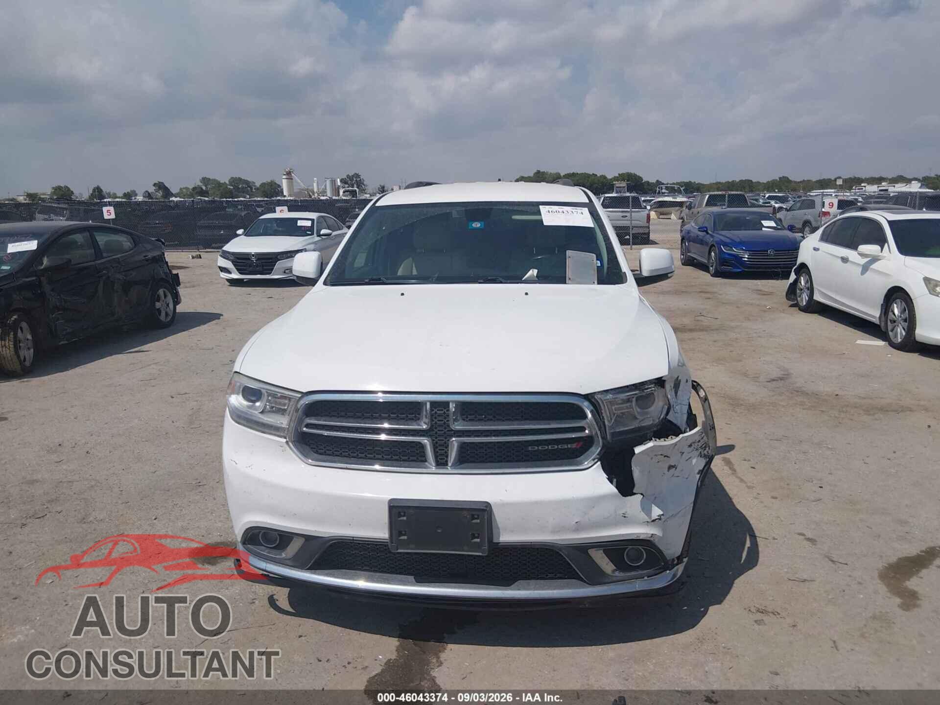 DODGE DURANGO 2015 - 1C4RDHDG5FC244252