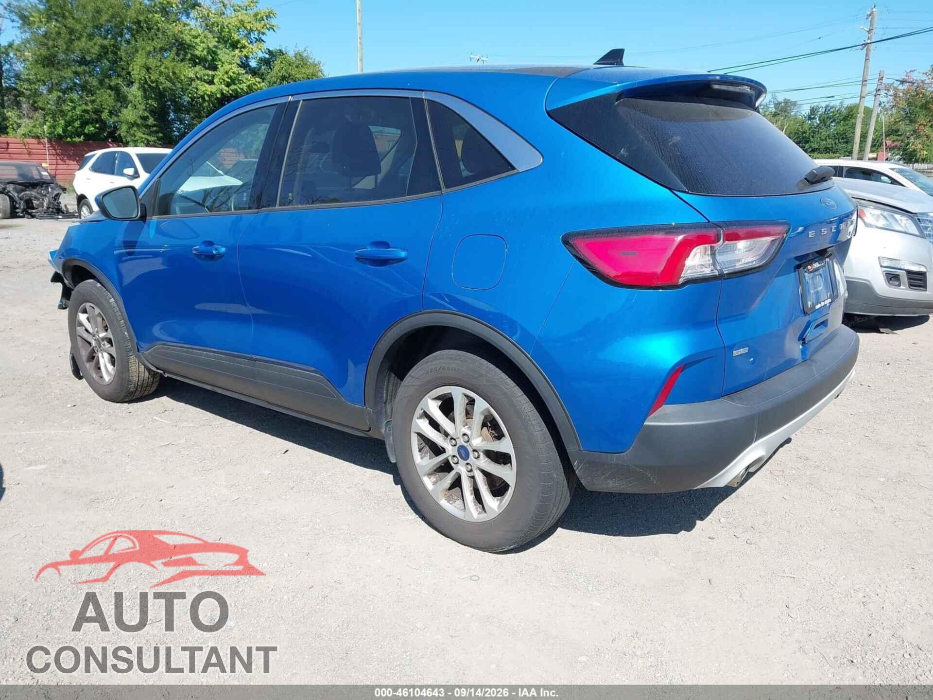 FORD ESCAPE 2020 - 1FMCU9G68LUA12924