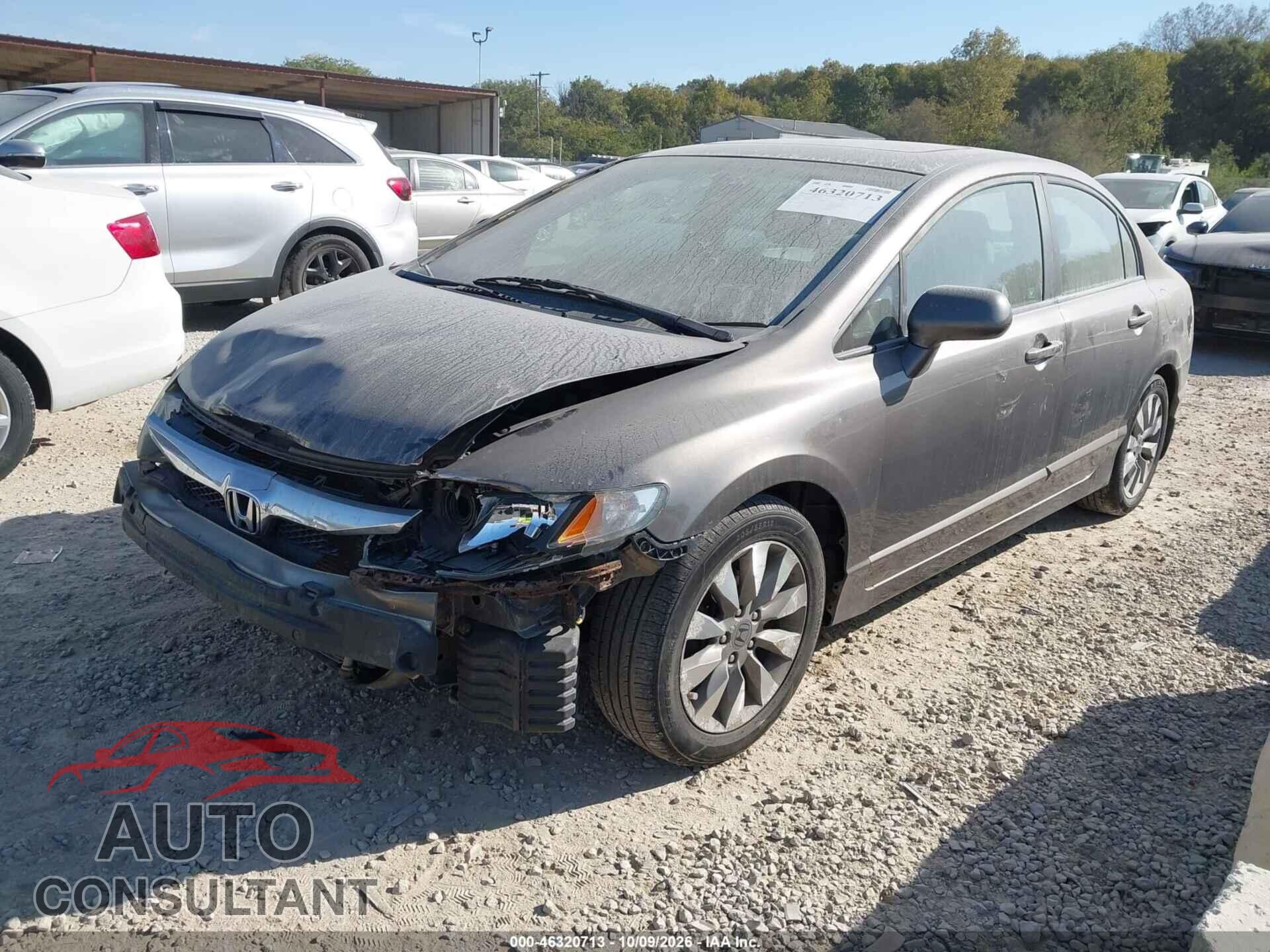 HONDA CIVIC 2010 - 19XFA1F9XAE027329