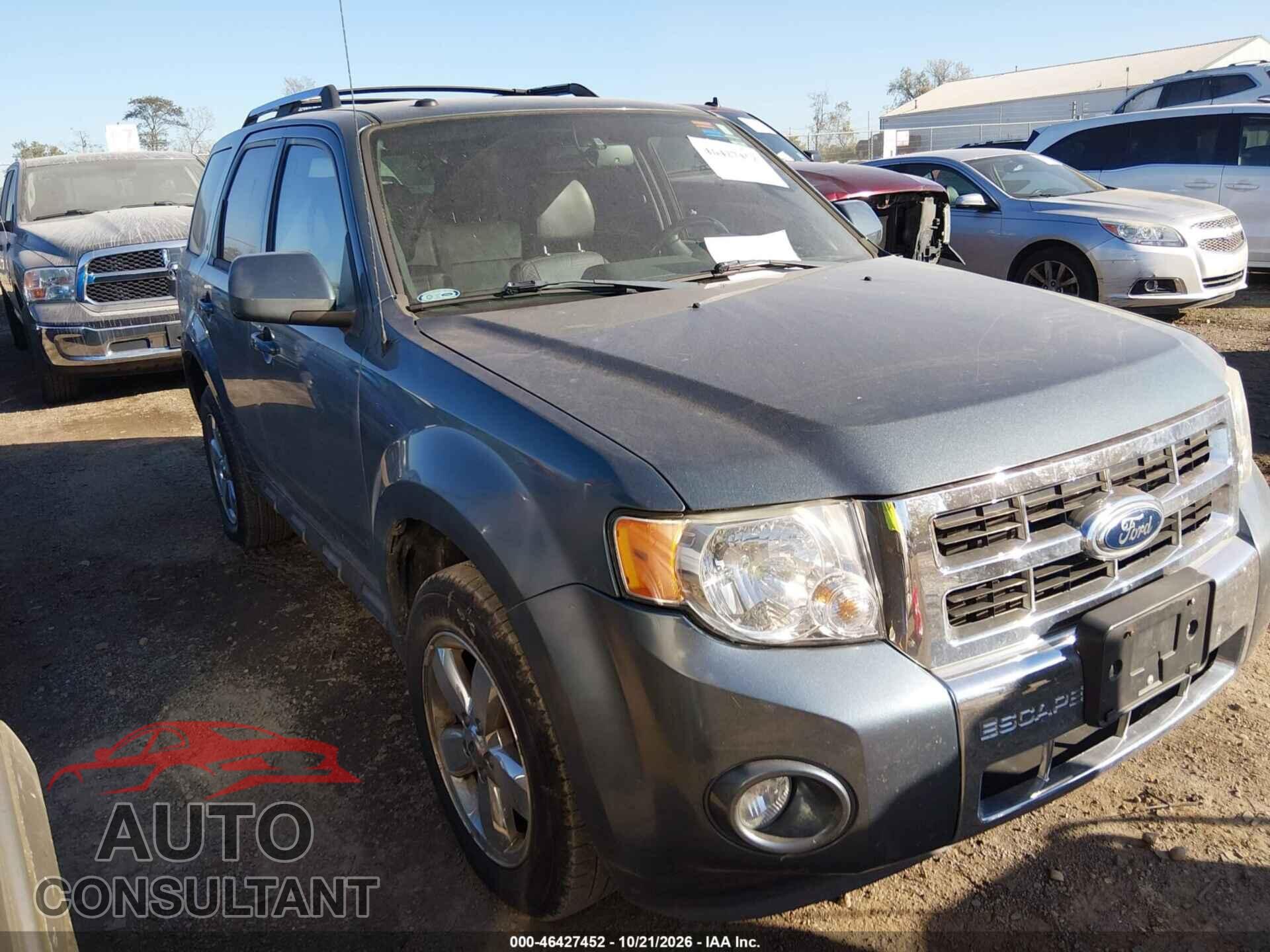 FORD ESCAPE 2012 - 1FMCU0E7XCKB90465