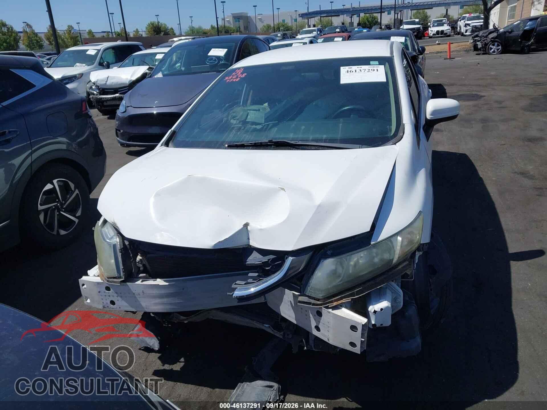 HONDA CIVIC 2015 - 19XFB2F50FE207748