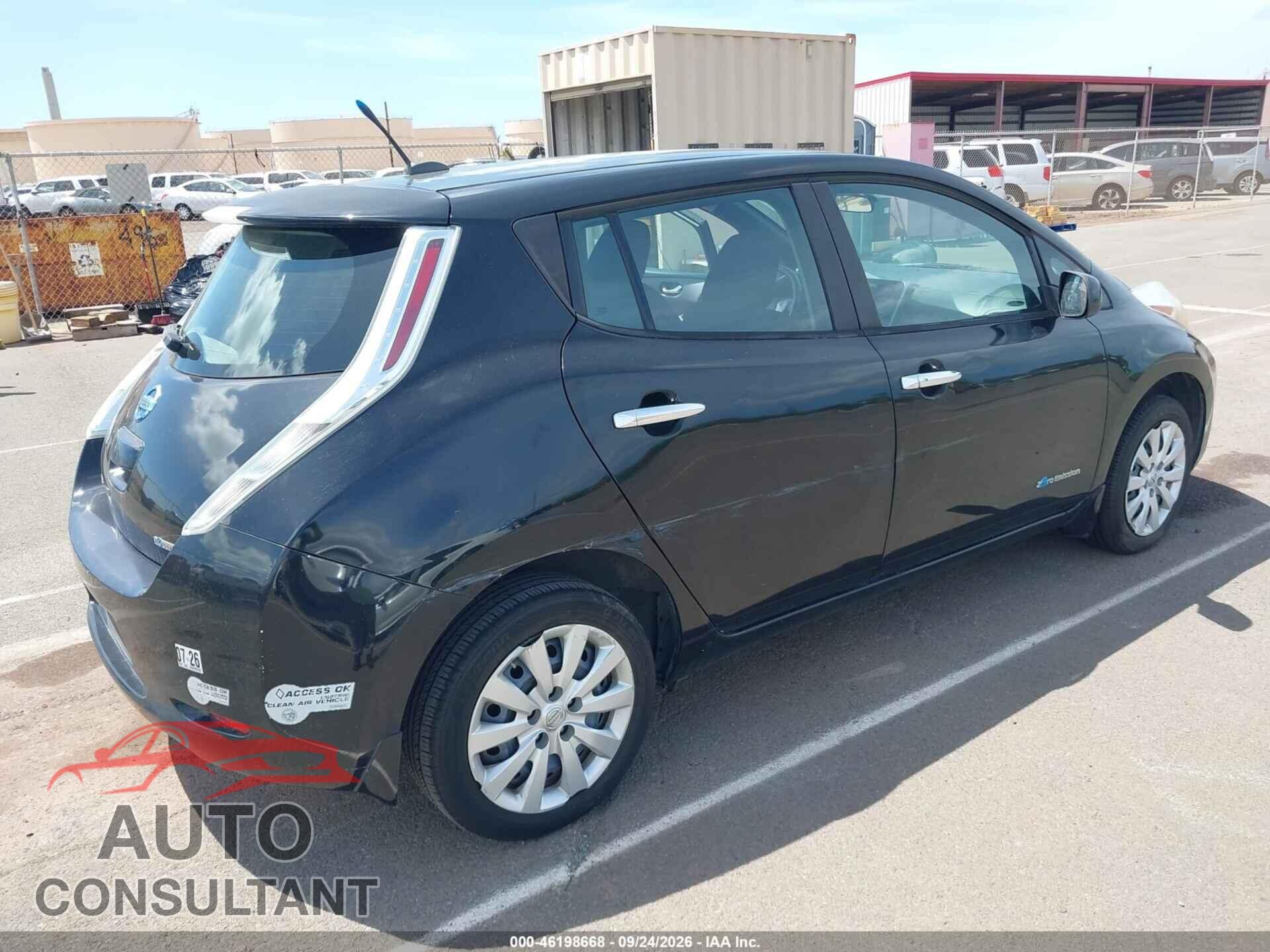 NISSAN LEAF 2013 - 1N4AZ0CPXDC416506