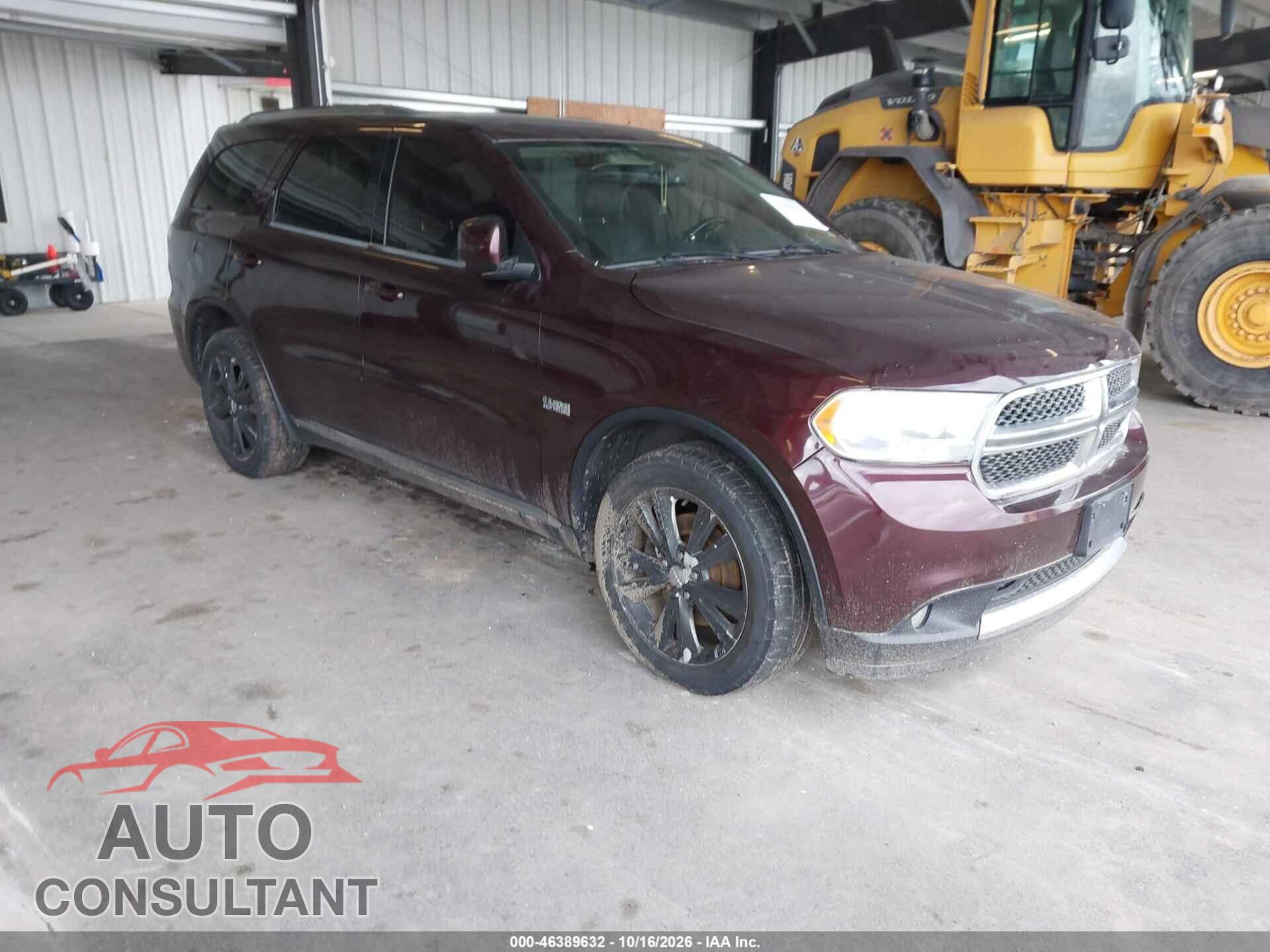 DODGE DURANGO 2012 - 1C4SDJDT7CC309443