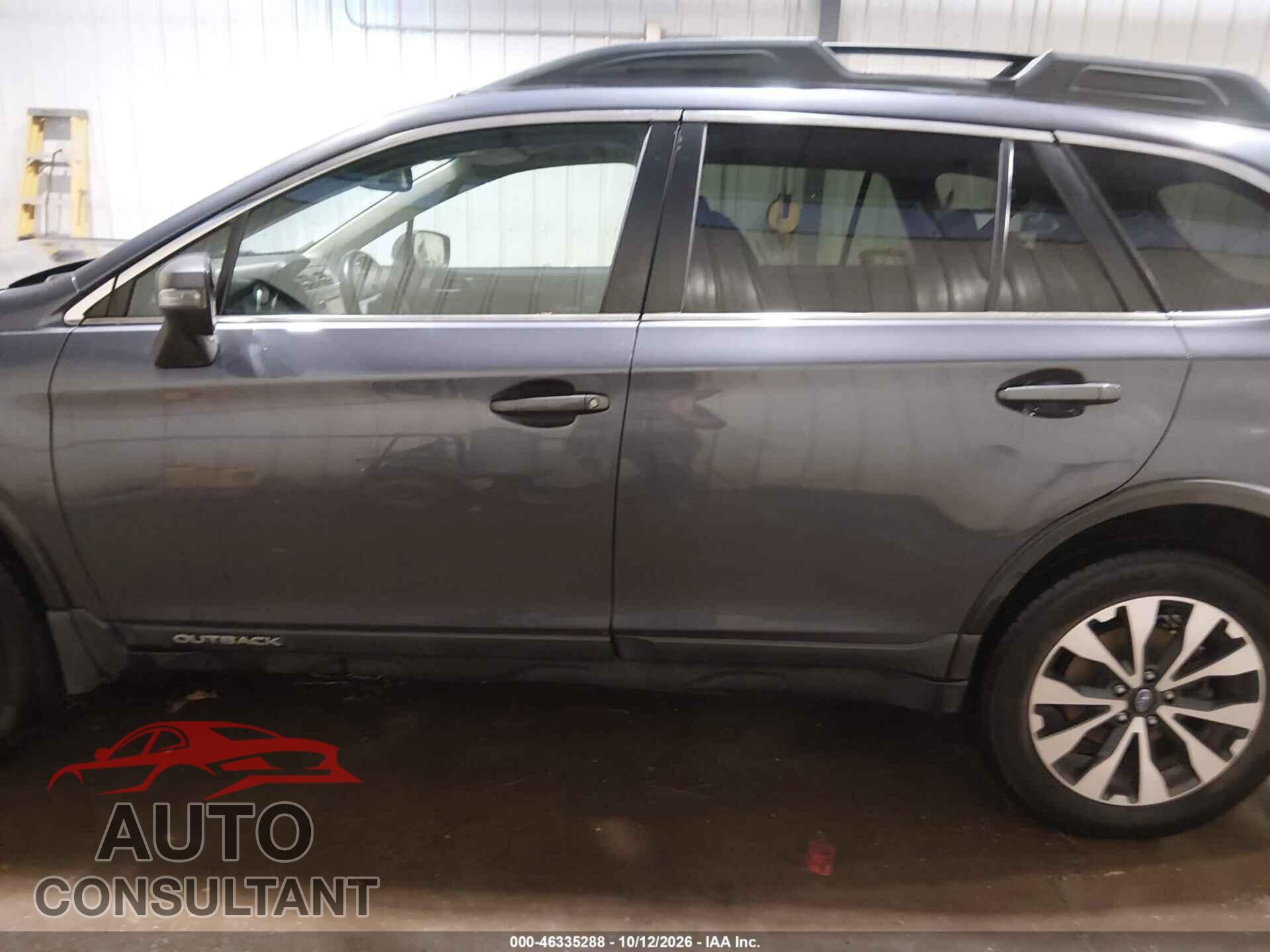SUBARU OUTBACK 2016 - 4S4BSANC2G3241817