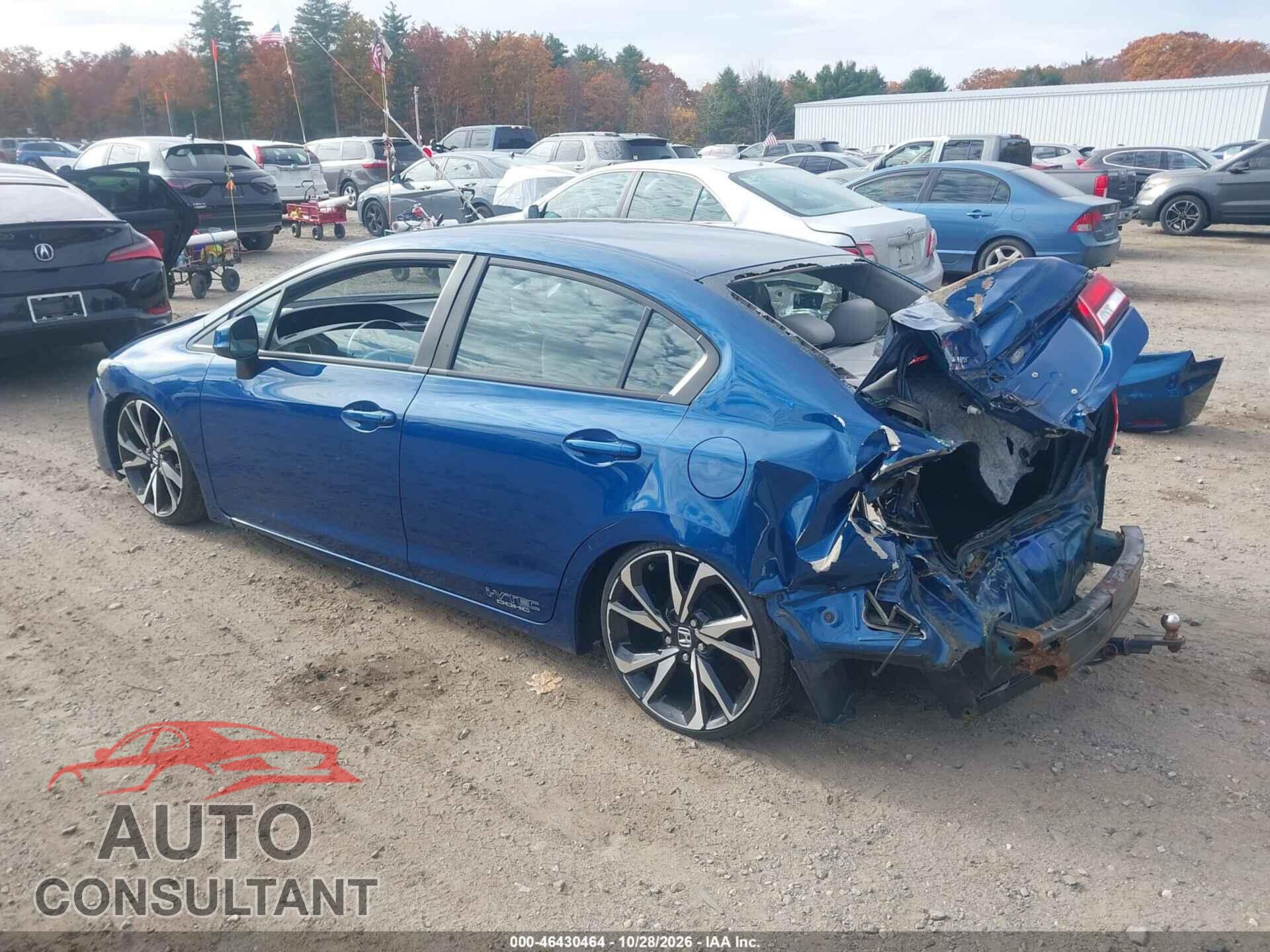HONDA CIVIC 2013 - 2HGFB2F58DH525958