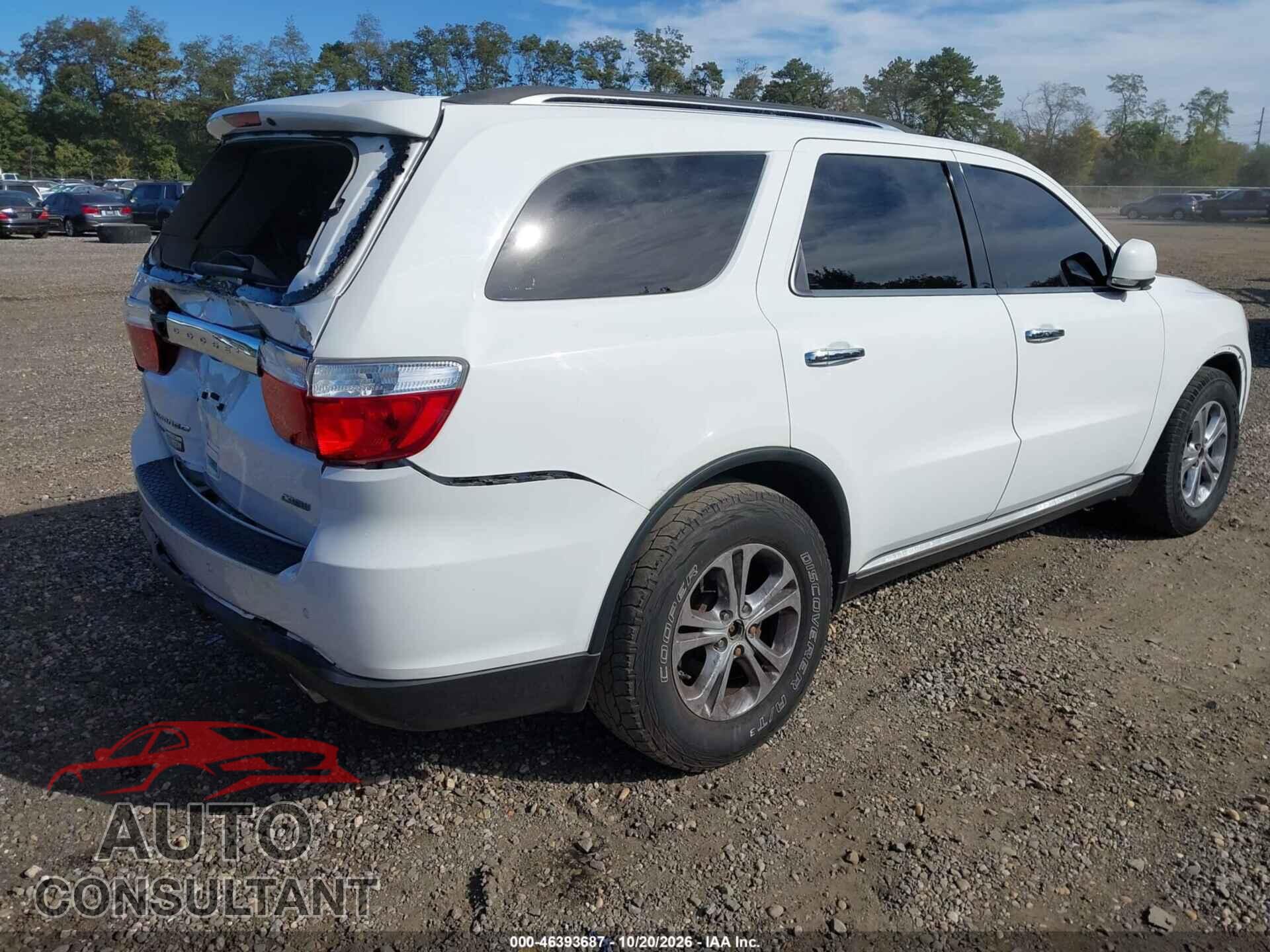 DODGE DURANGO 2013 - 1C4RDJDG9DC663094